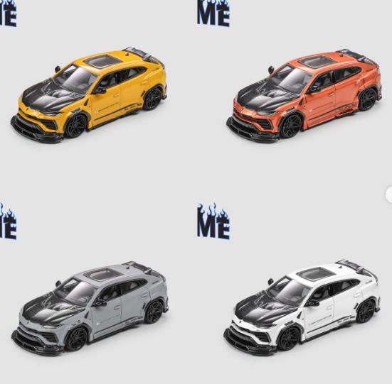 8/17Flame 1/64 Lamborghini Urus LBWK寬體合金