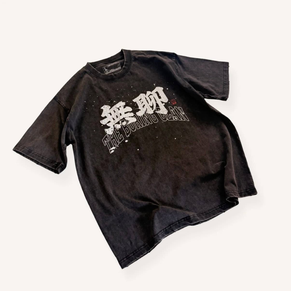 8/17 TBC THE BURNING CLAN 水洗短T
