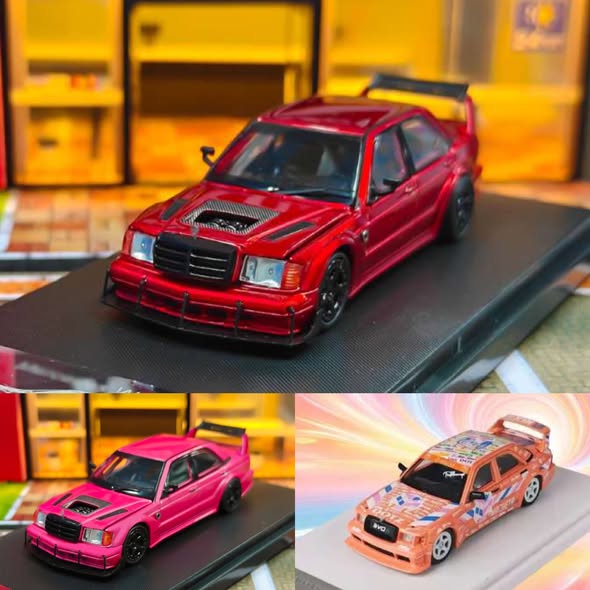 8/18 Rhino Model  奔驰 MERCEDES W201 190E改装