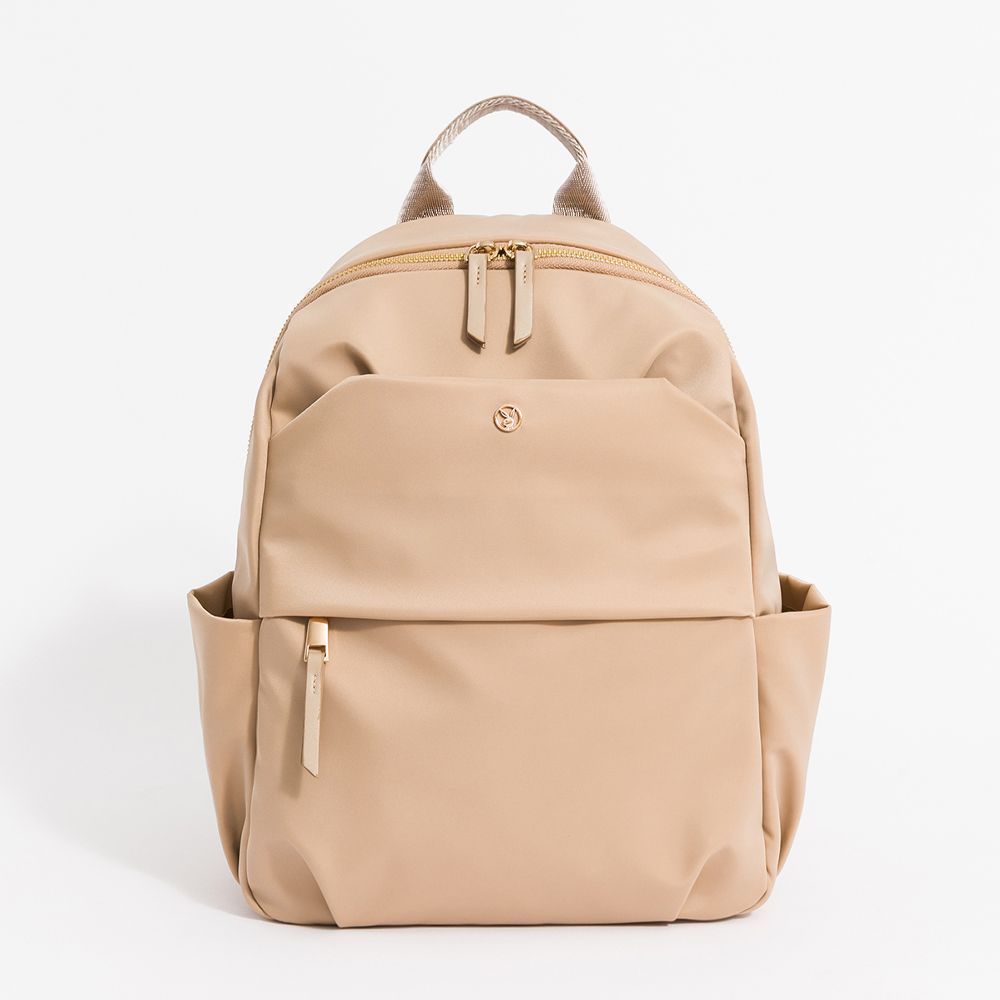 永和維娜 PLAYBOY 尼龍 輕量 後背包 ExplorePack系列 粉膚色 562-6201-02-8