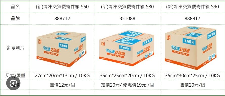 必選專用紙箱