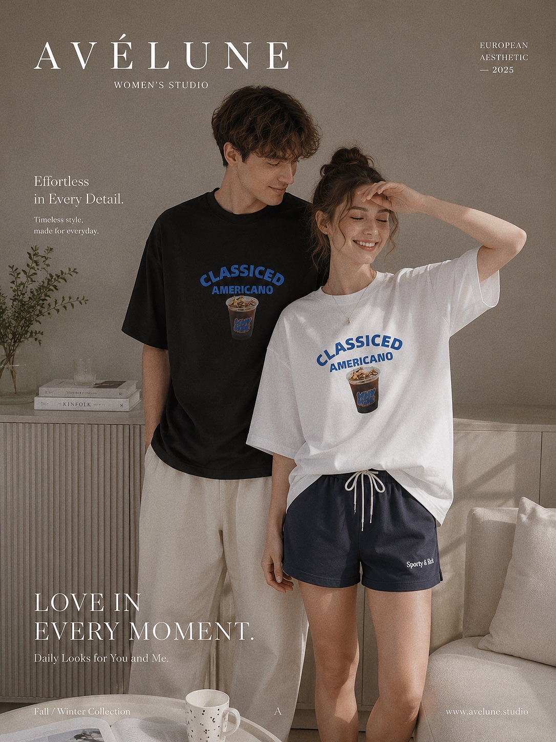 Americano Tee｜咖啡印花 T 恤