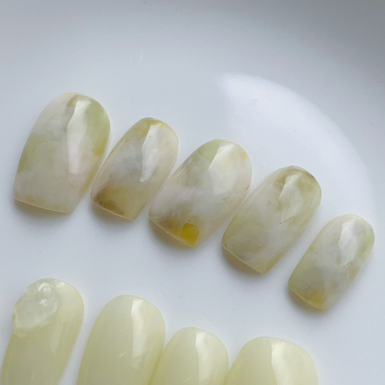 Light you up 溫玉穿戴甲訂製美甲貼片 NA 77