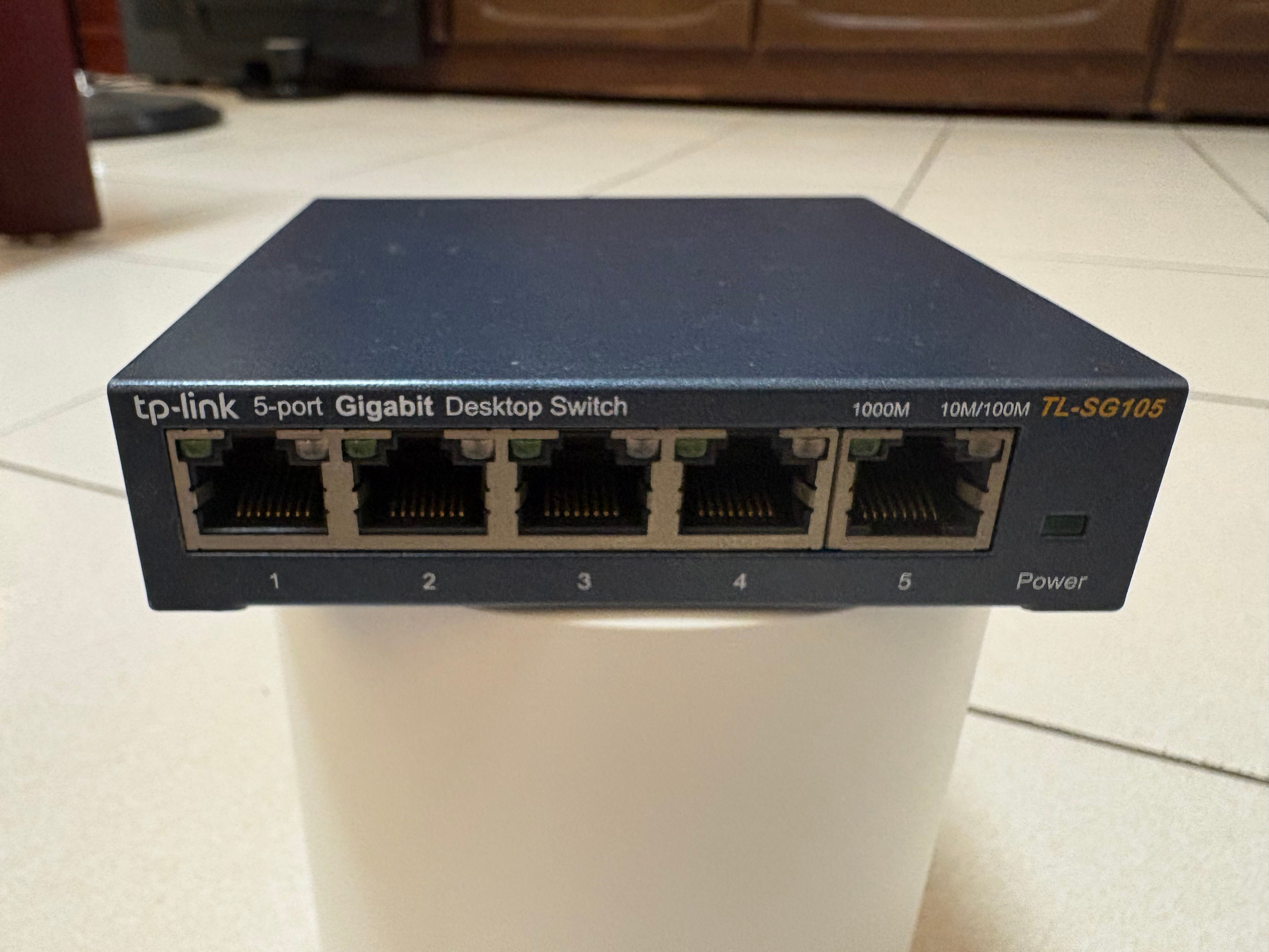 ＜TP-Link＞TL-SG105 Gigabit 5埠交換器 金屬殼