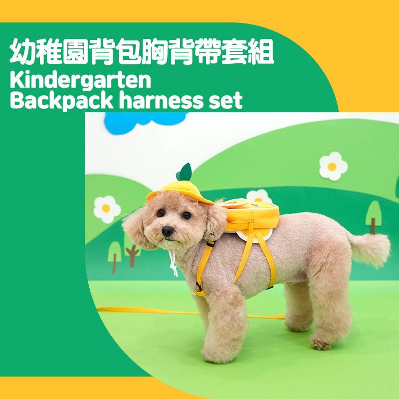 幼稚園背包胸背帶套組