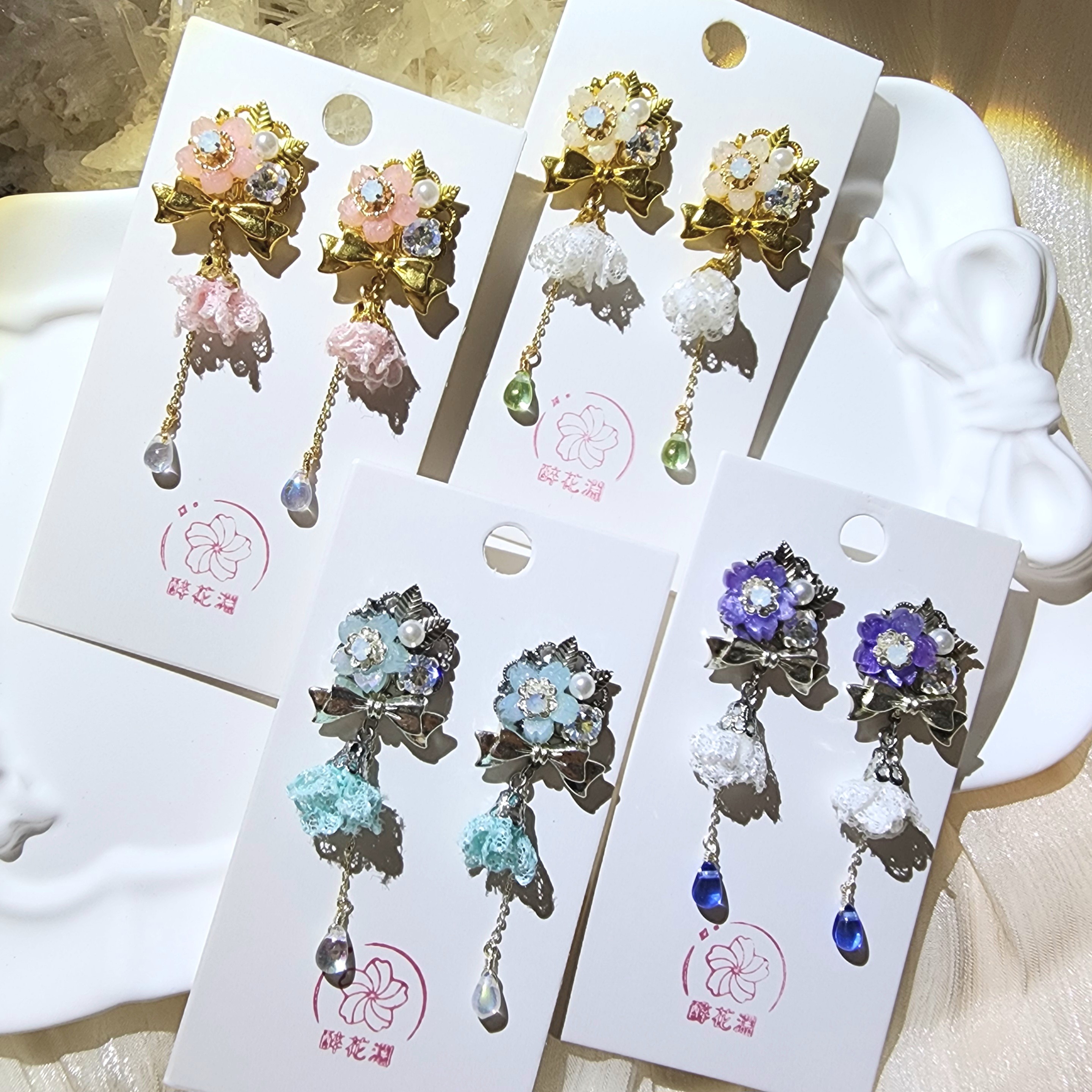 櫻花風鈴 耳環