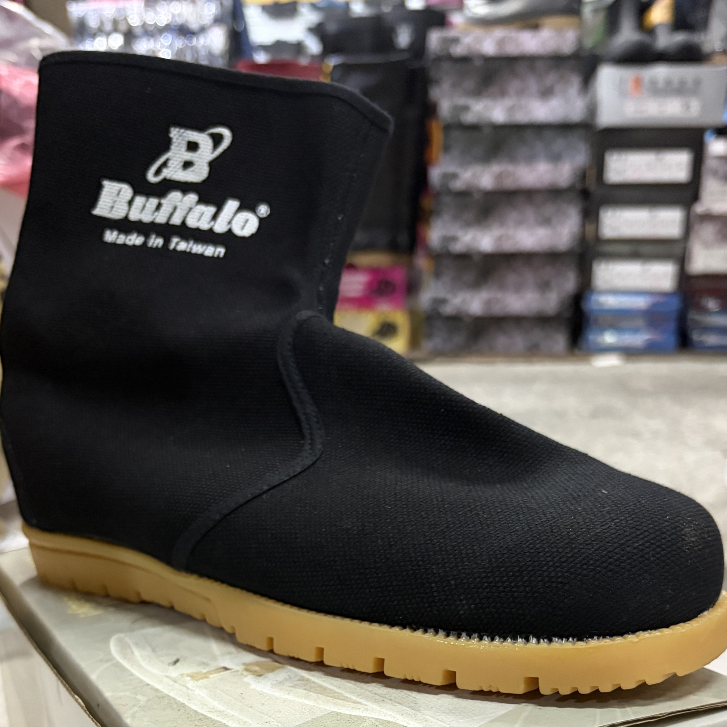 【牛頭牌 New Buffalo】台灣製造 911199 水兵鞋 / 傳統高筒帆布工作鞋 / 蛙人鞋 / 電焊鞋 / 耐