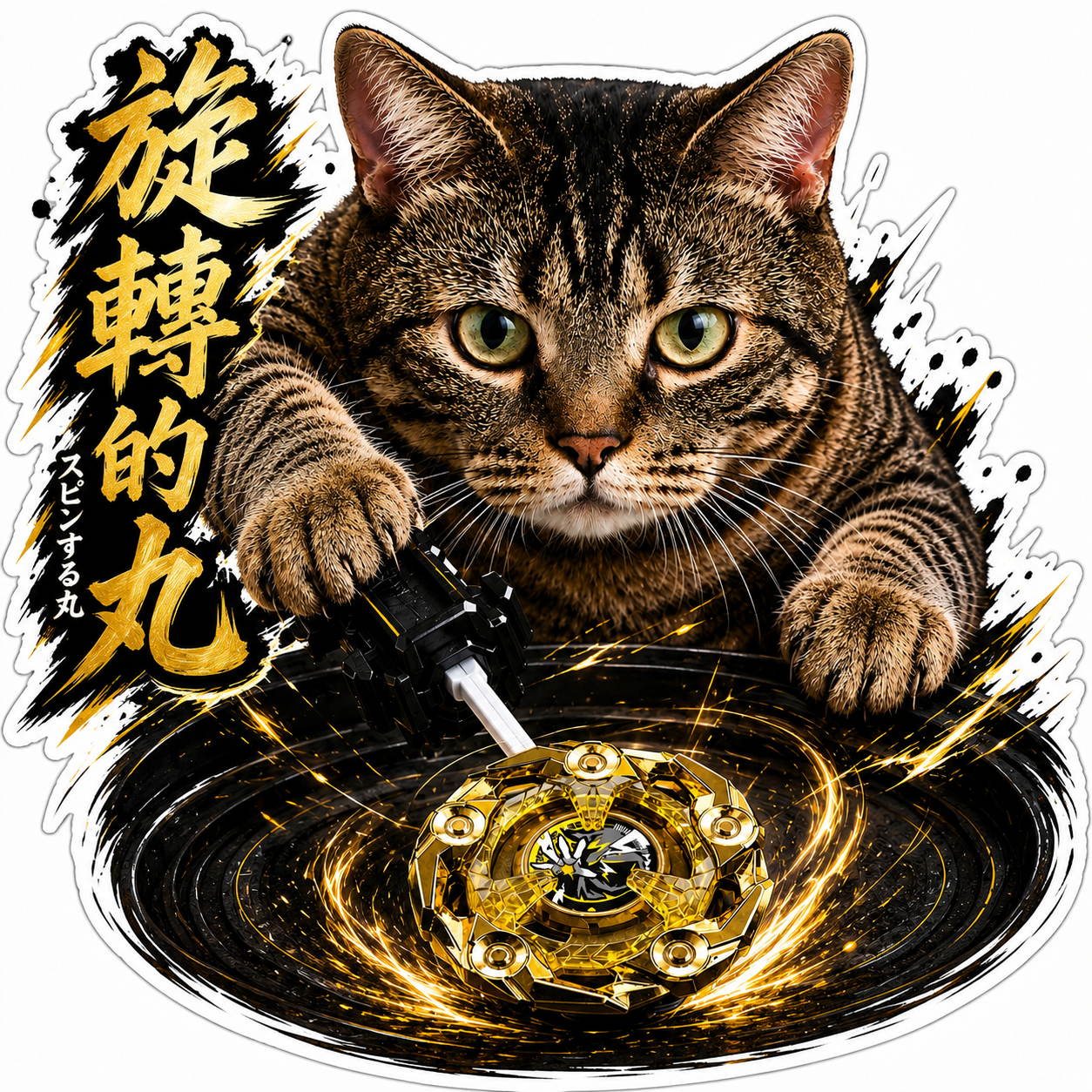 戰鬥陀螺貼紙貼紙