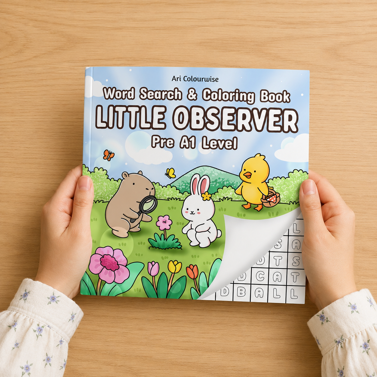 Little Observer: Word Search ＆ Coloring （Pre A1 Starters）
