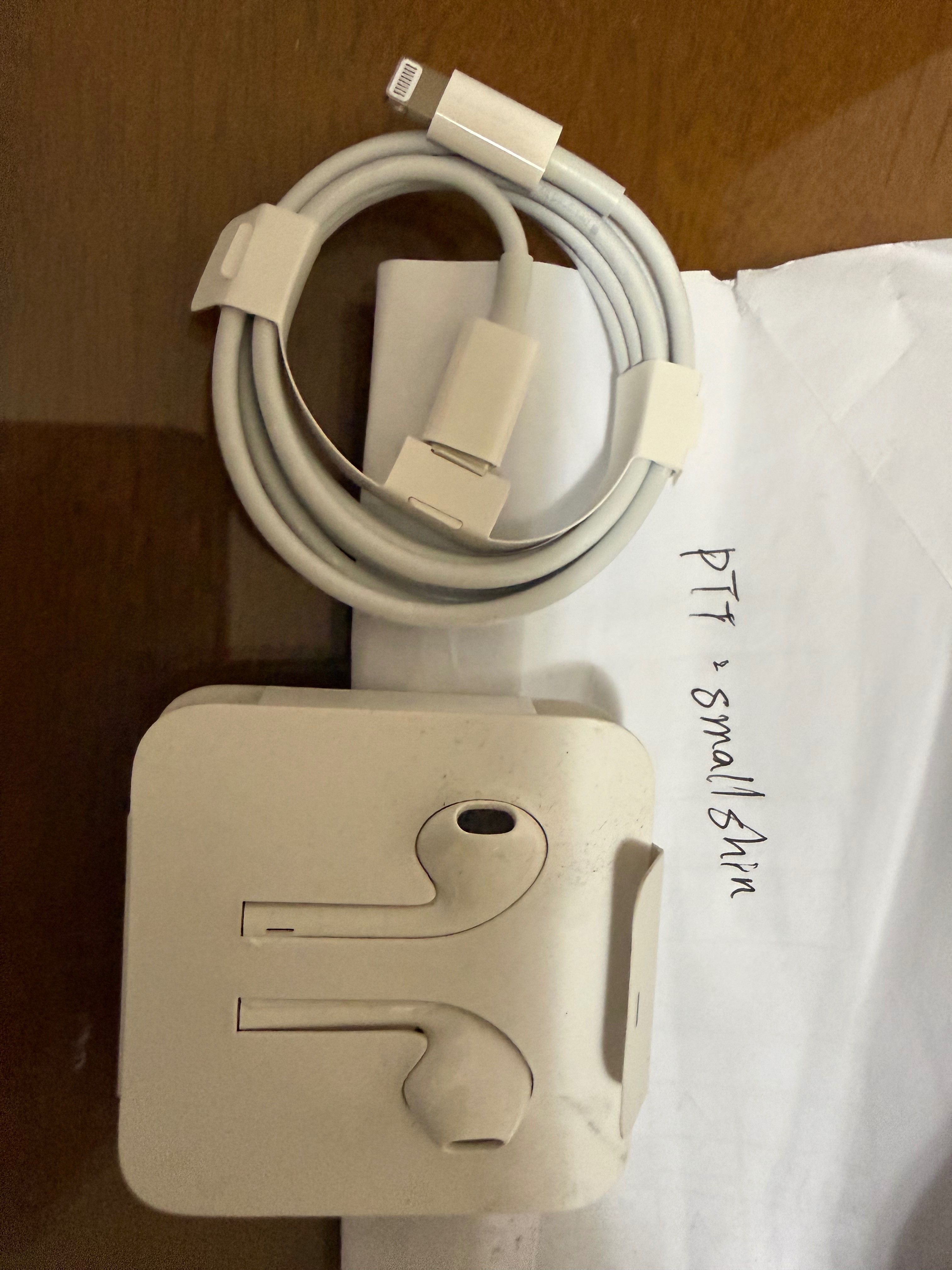 iPhone 12原廠耳機 原廠lightening 充電線