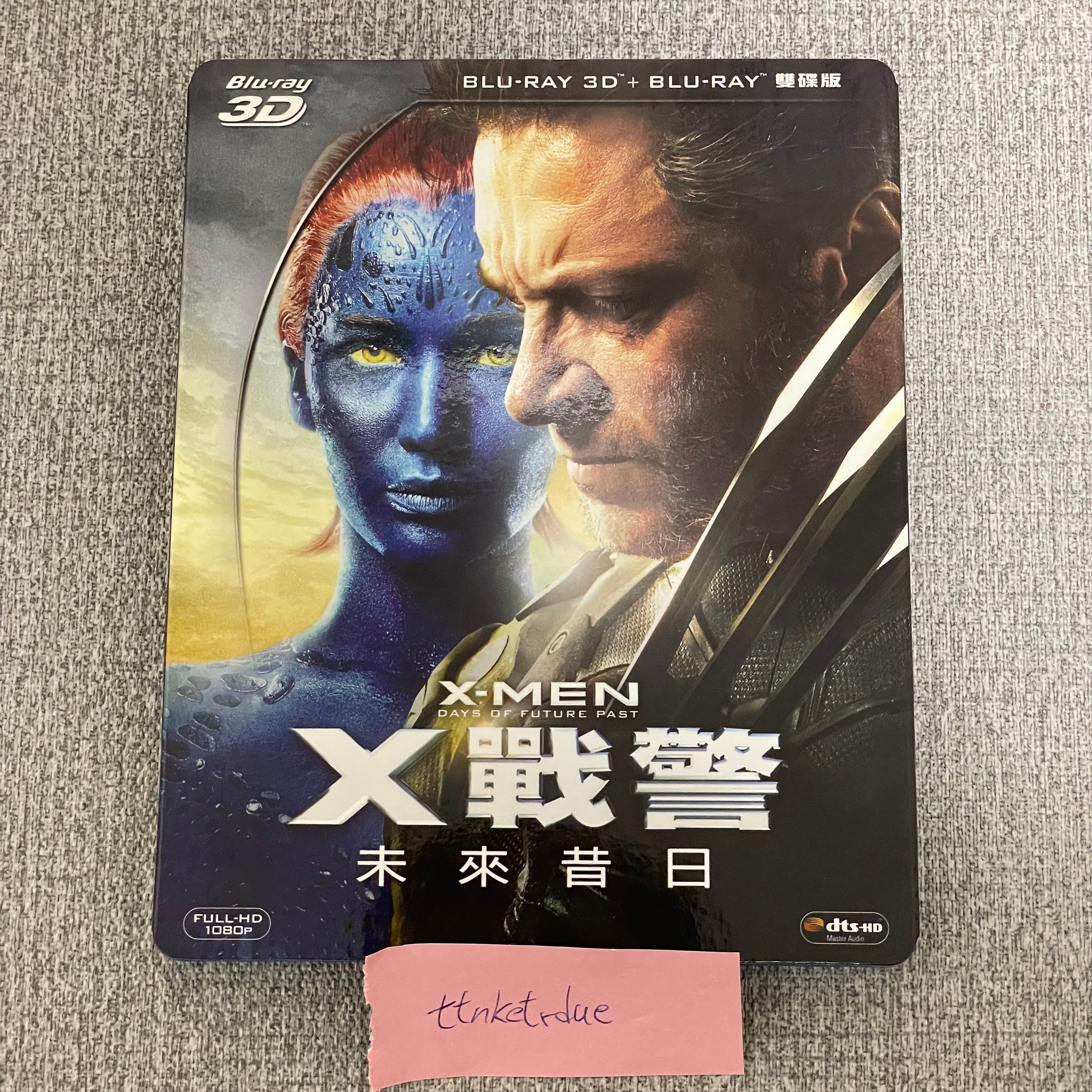 【二手商品】X戰警：未來昔日 3D+2D 雙碟版 BD