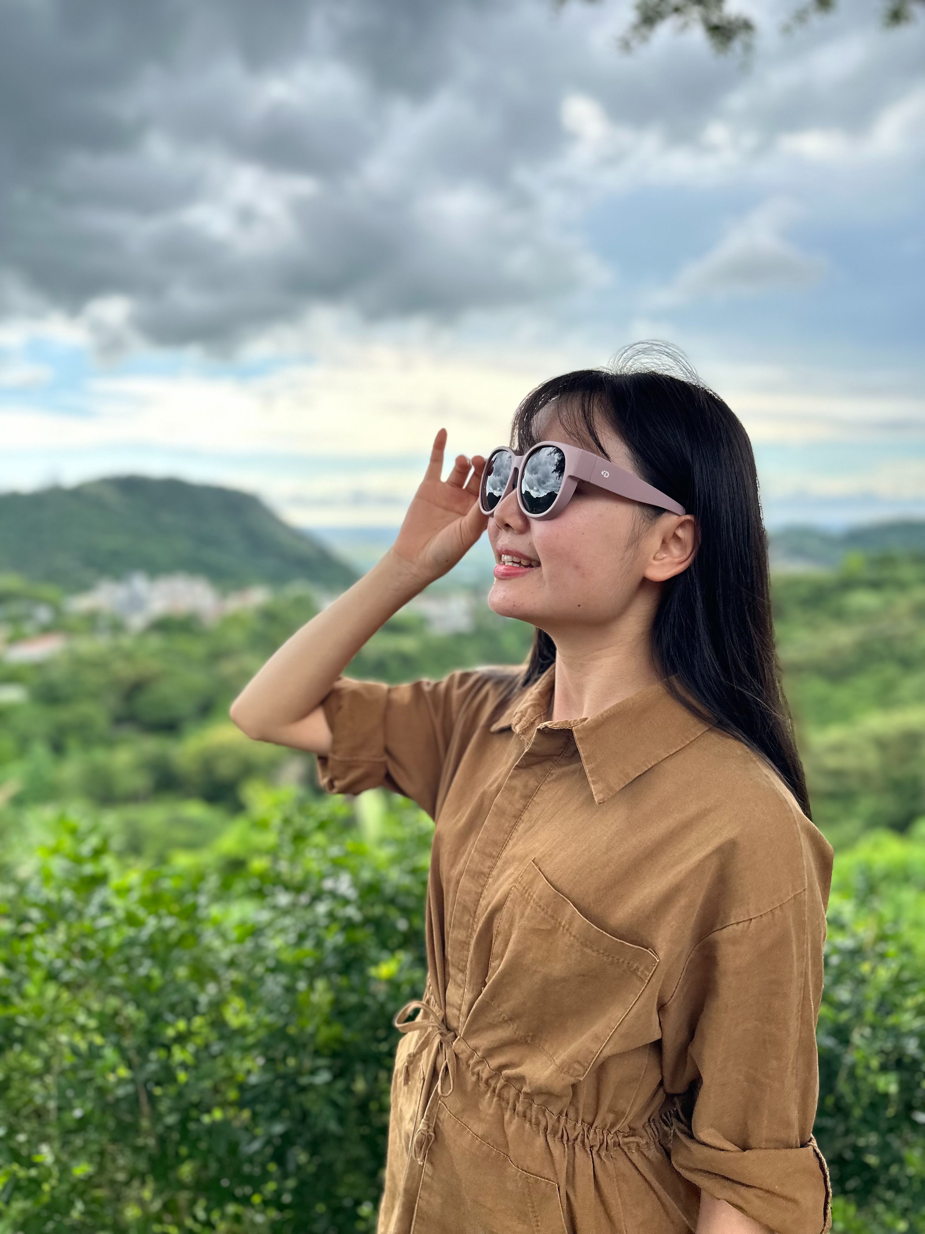 成人偏光輕量套鏡 圓框