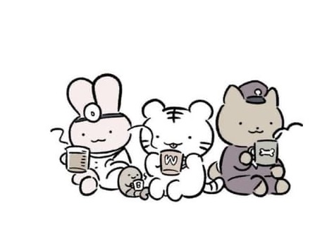 小白虎與黑虎蝦