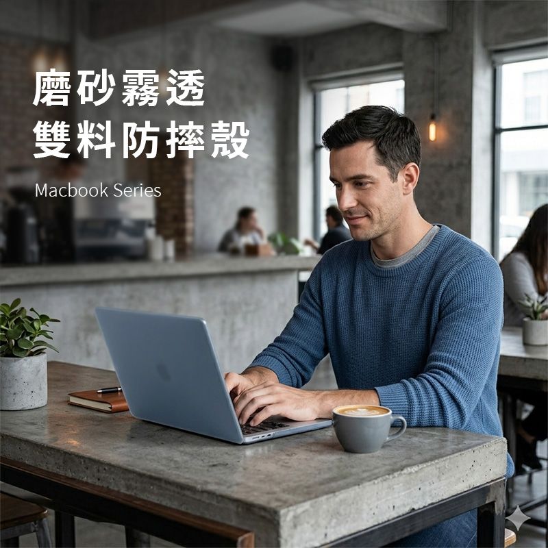 耐衝擊 防摔殼 Macbook Air/Pro/Neo 13/14/15/16 M3/M4/M5 透明 保護殼 保護套