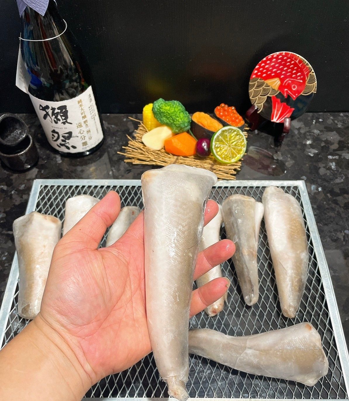 【天天來海鮮】阿根廷無鬚鱈／鱈魚／1包 900g±5%／無須鱈／哈克魚／深海小鱈魚
