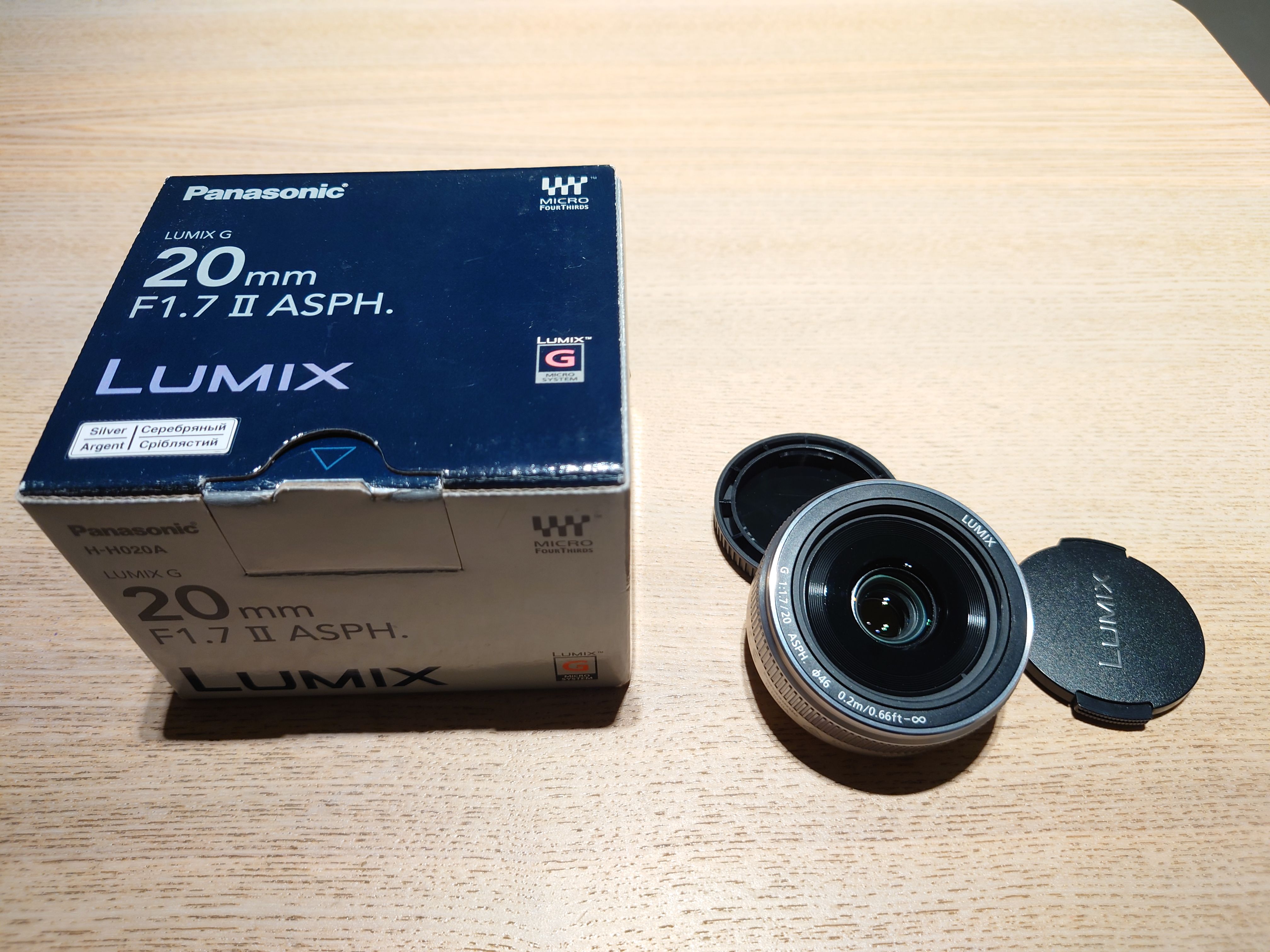 Panasonic 20mm f1.7 II 二代金屬質感鏡