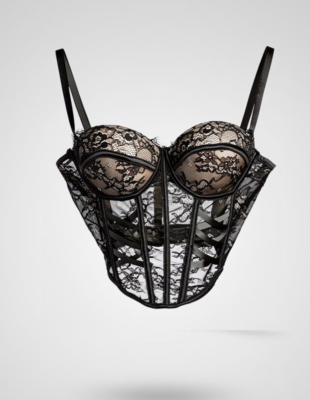 DROP02 Lace Kiss Corset Top