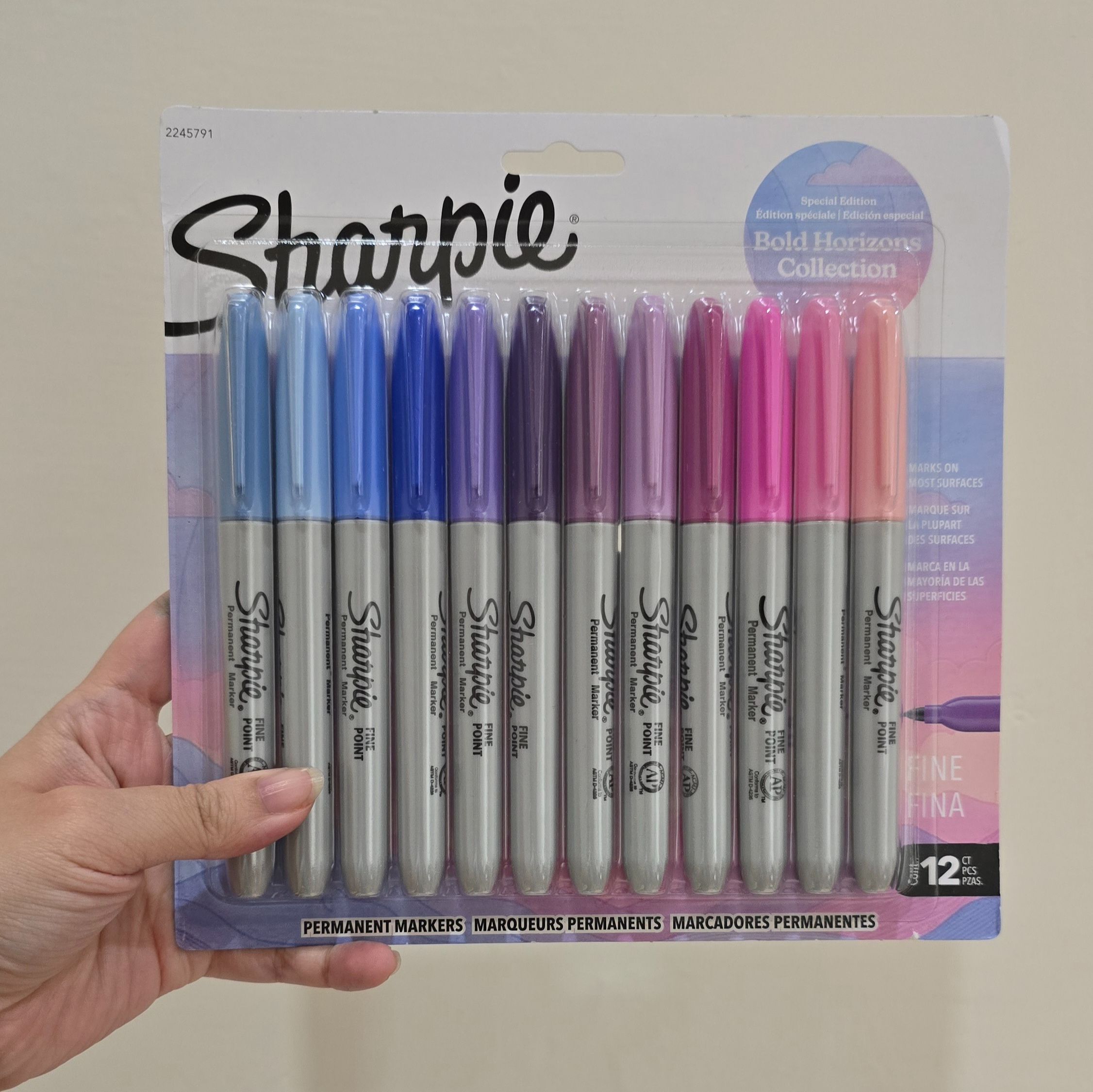 美國限定可愛漸層色sharpie