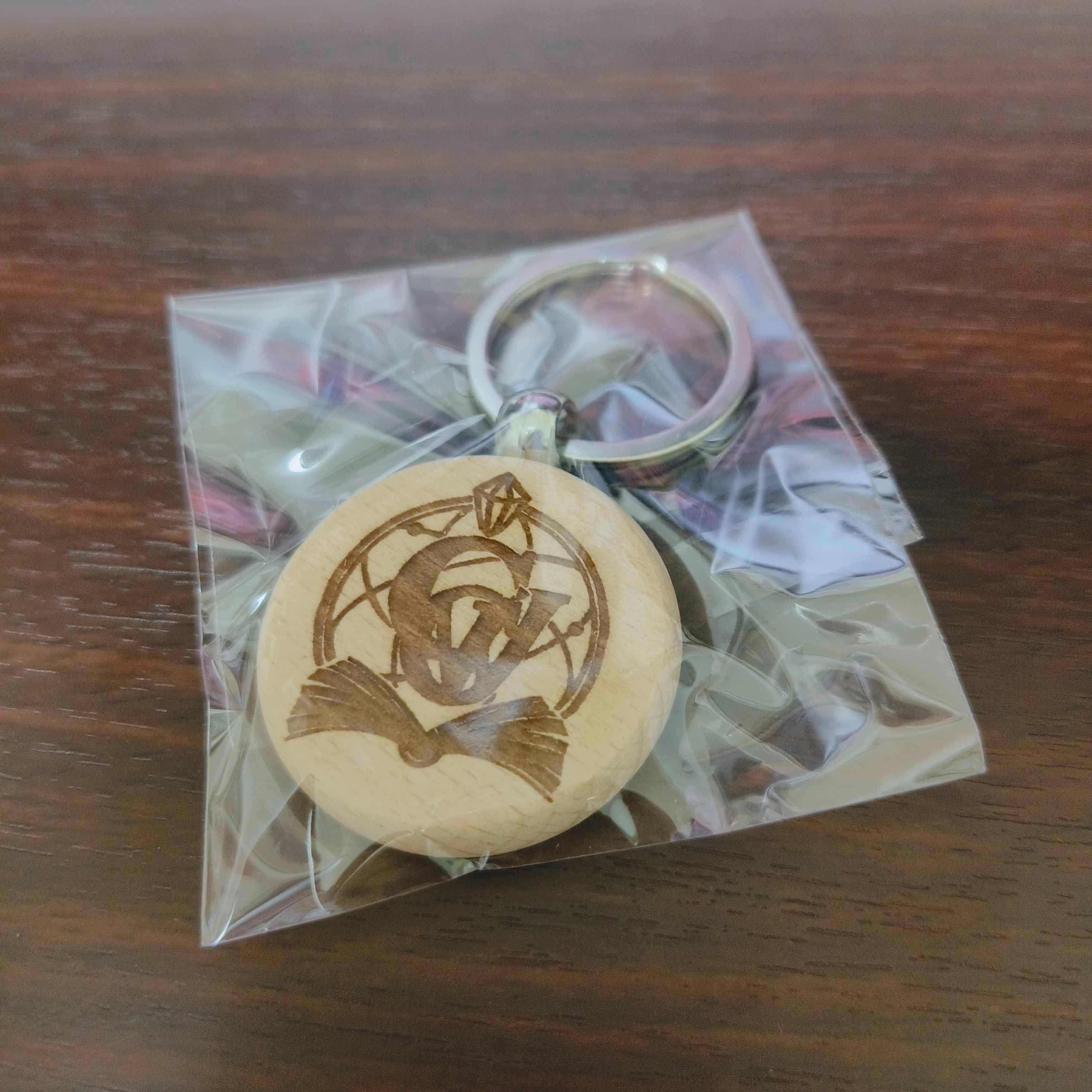 TR勢力LOGO木雕吊飾