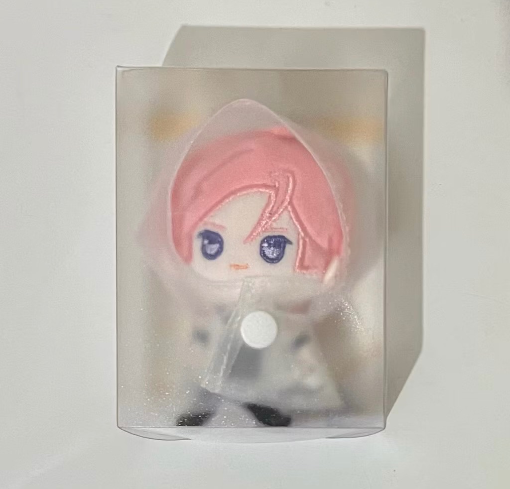 小雨衣指偶掛件