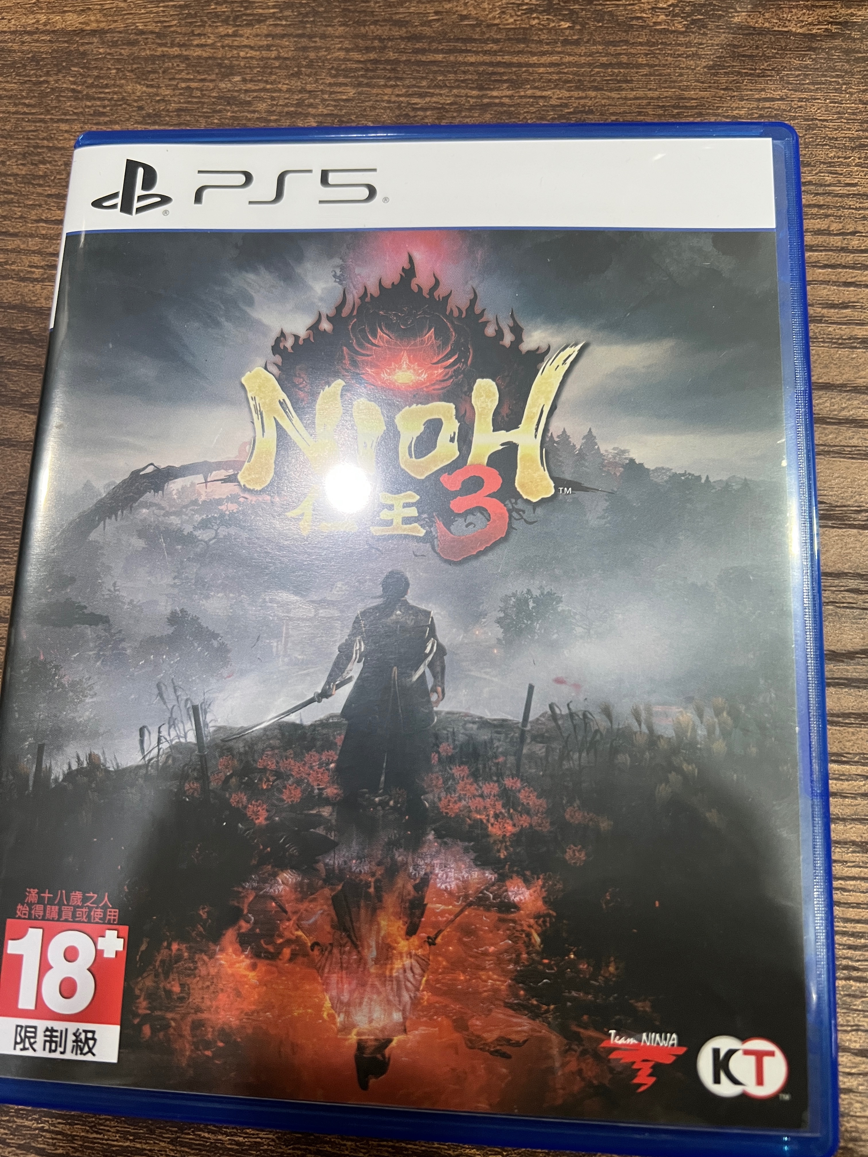 PS5 售 仁王3 二手 無特典 無刮