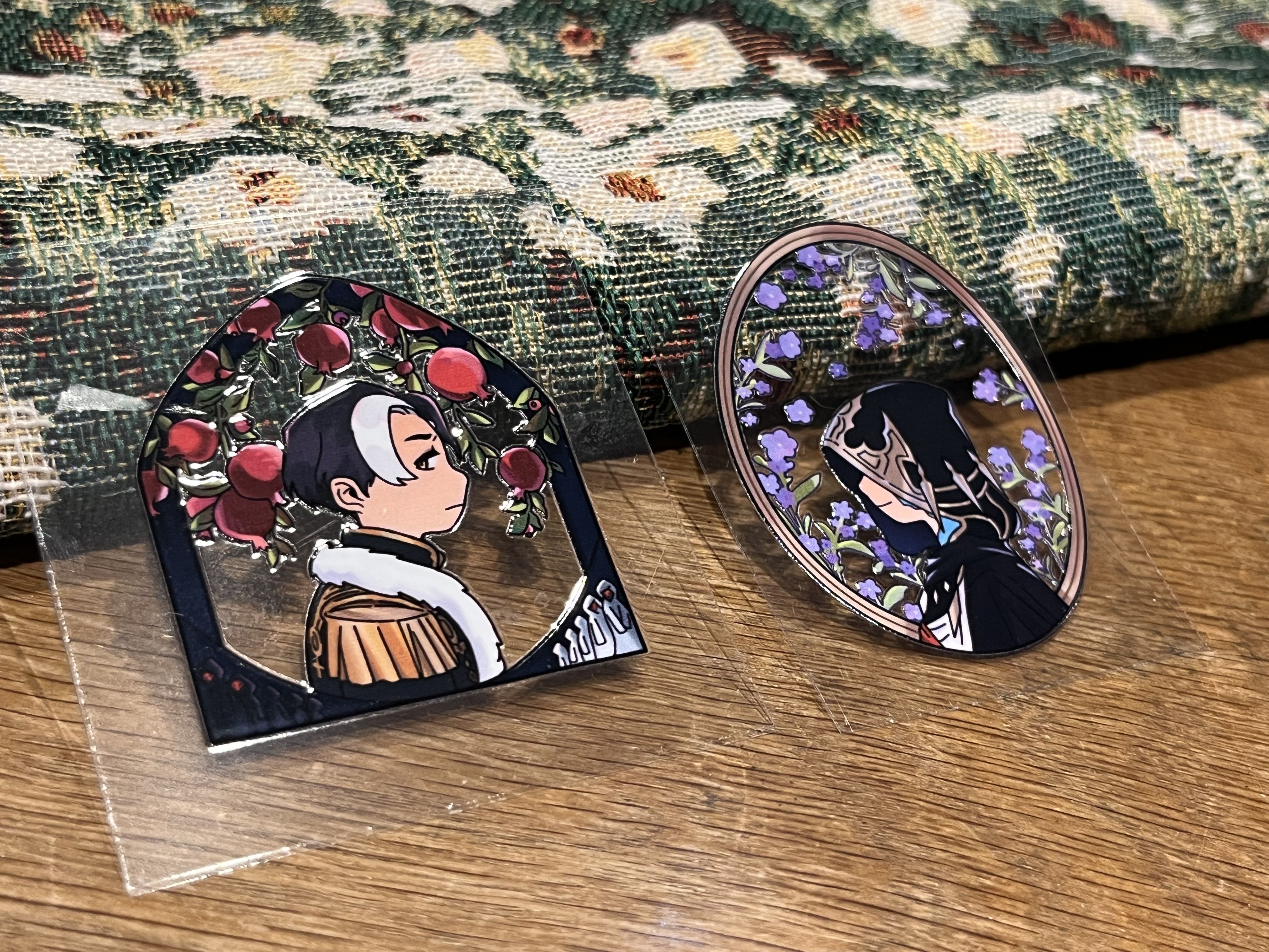 水晶公＆愛梅轉印貼set