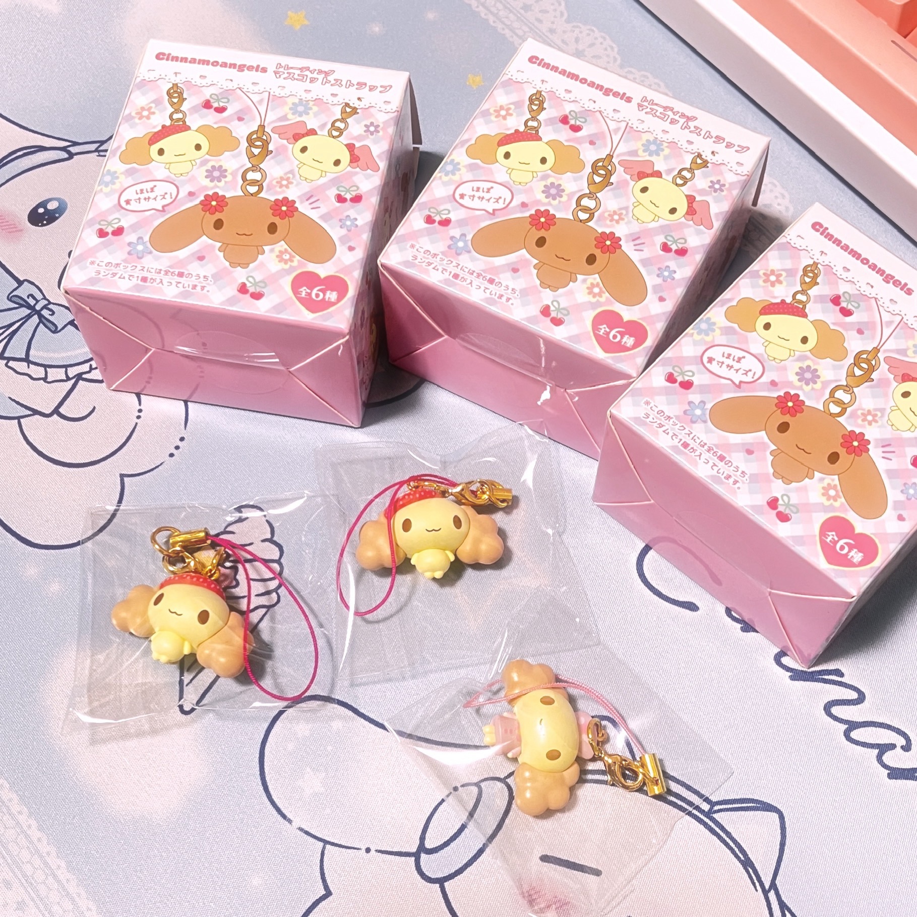 全新拆盒Cinnamoangels 喜拿天使 盲盒吊飾 無盒