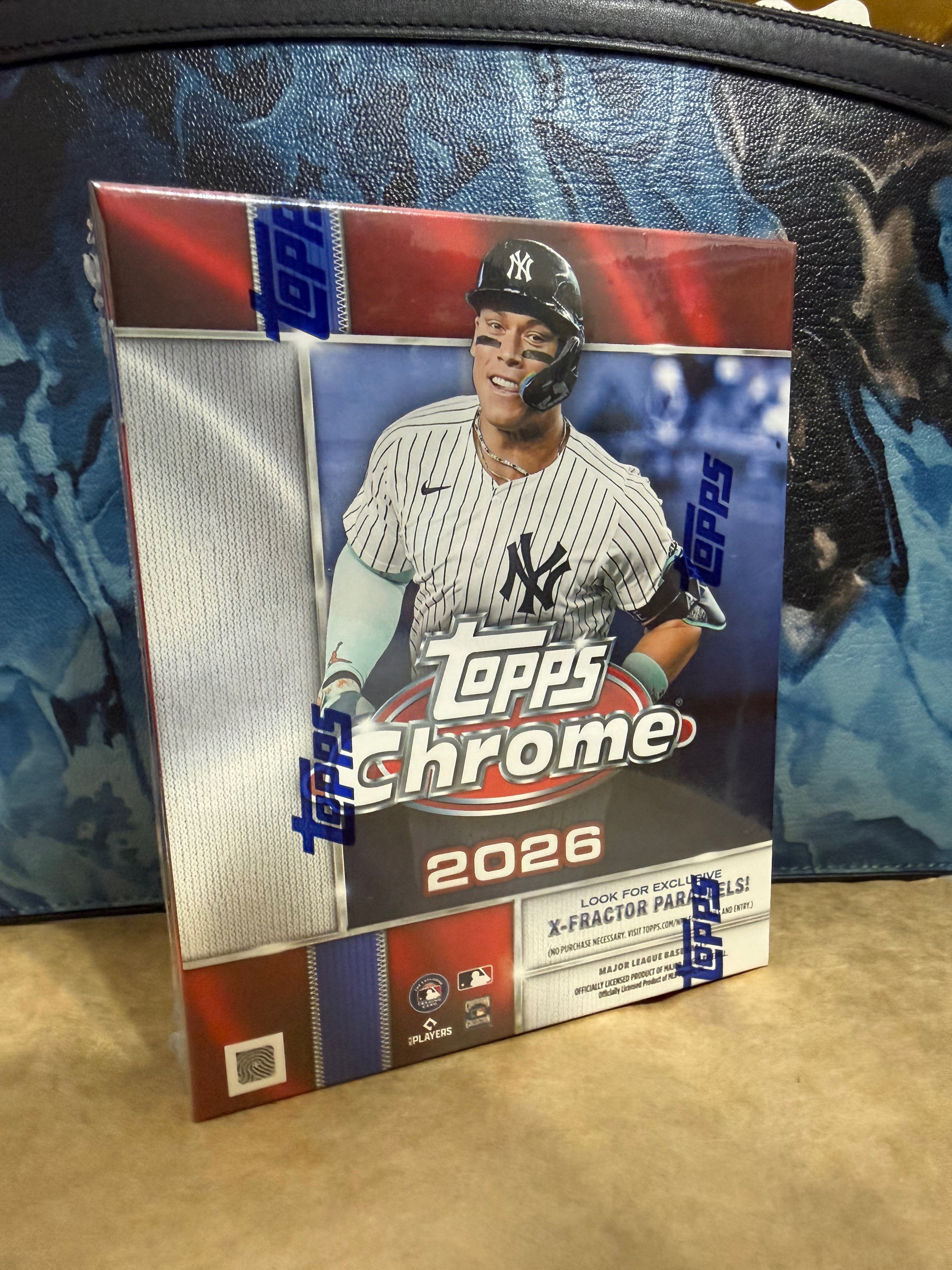 2026 Topps chrome baseball Mega