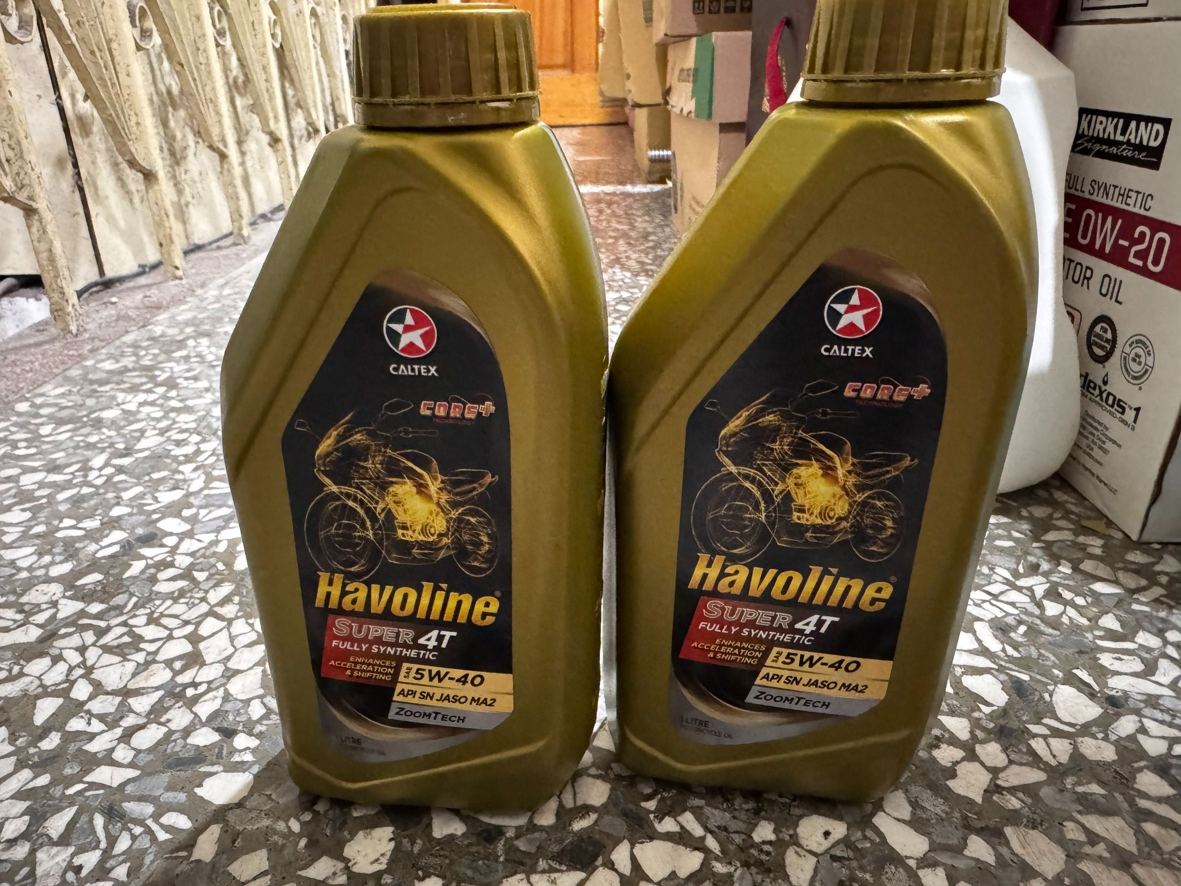 CALTEX Havoline® 金富力 5W40 全合成機油 JASO MA2認證