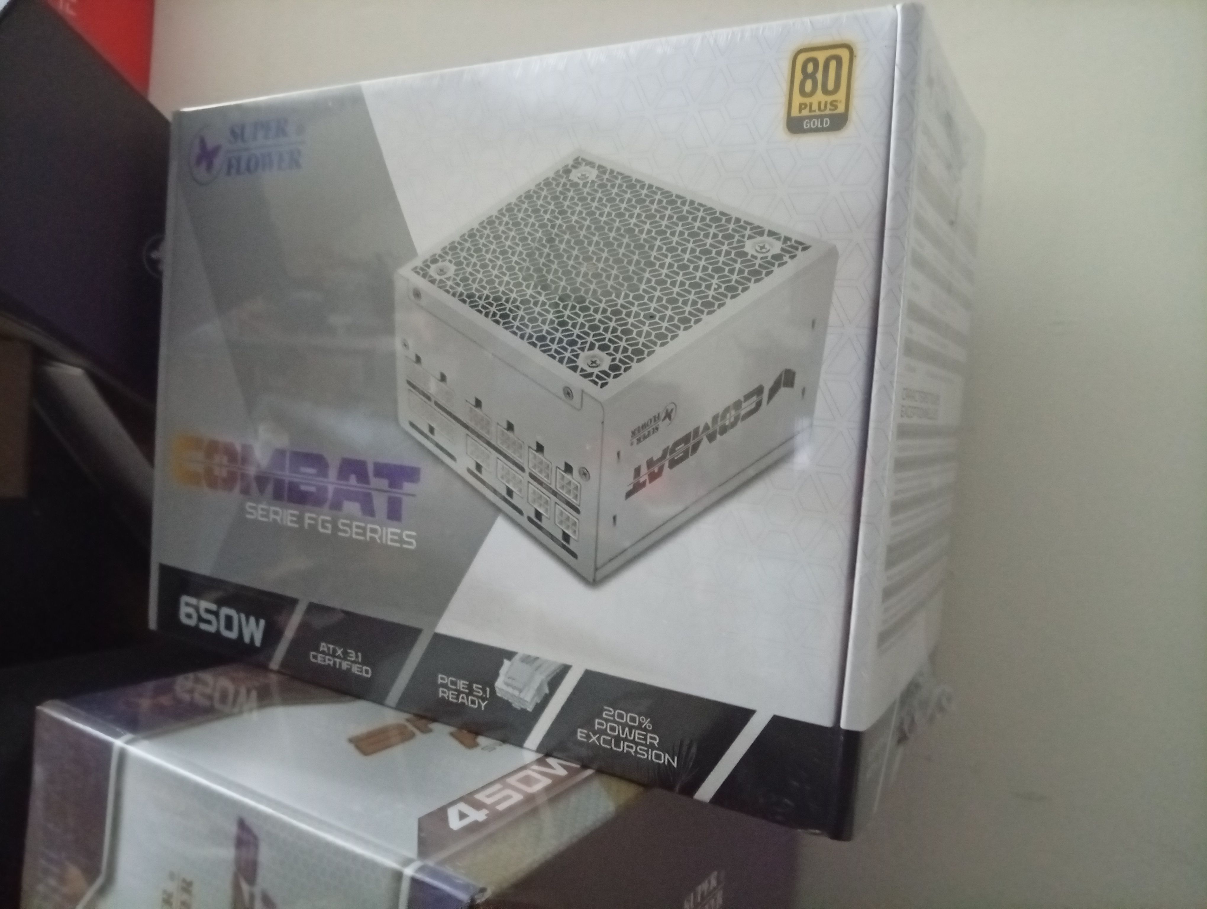 【現貨便宜】振華 COMBAT FG 金牌650W【白】全模ATX3.1 電源