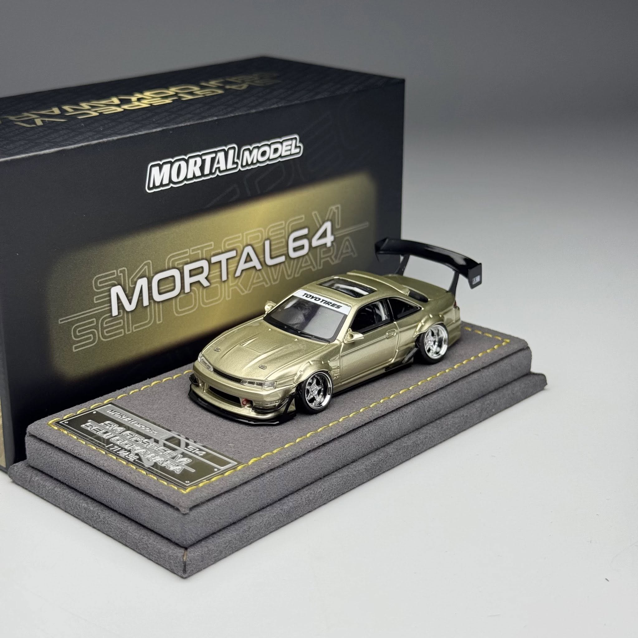 8/27 MORTAL 1:64 Nissan S14 GT-SPEC V1 獨家定製色