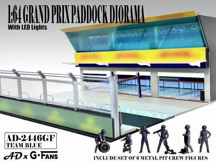 8/27 AD × G-FANS 聯名GP大賽維修站場景+ 維修人員組