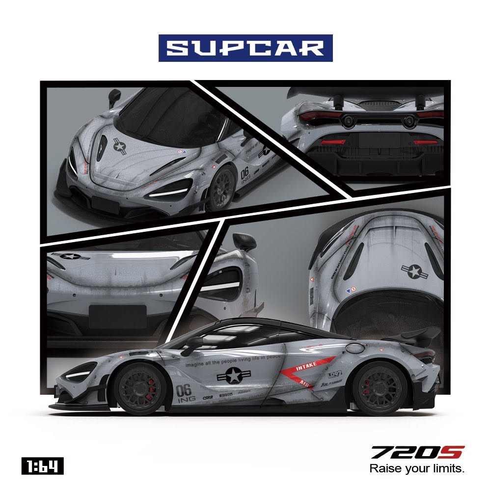 9/9 SC McLaren 720S 灰影塗裝 第一賣場