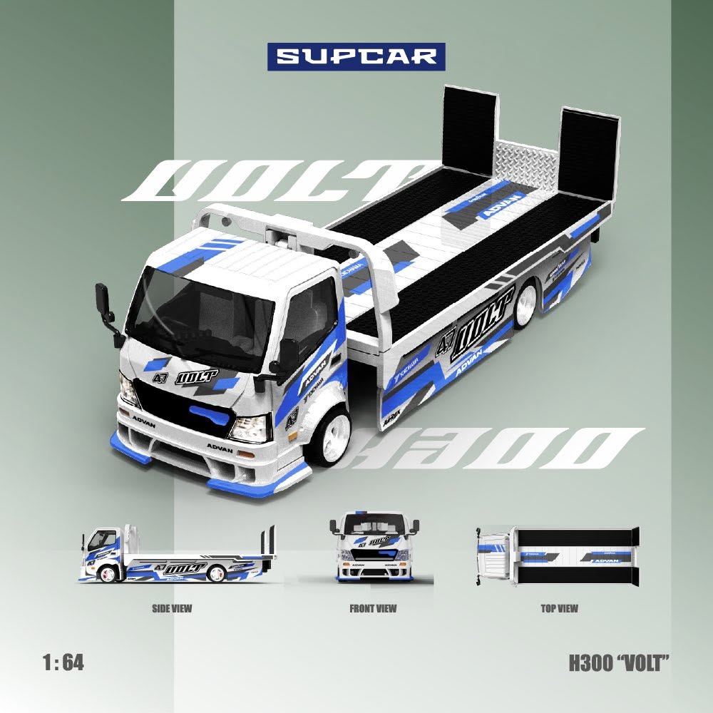 9/9 SC H300ADVAN「VOLT」藍白塗裝