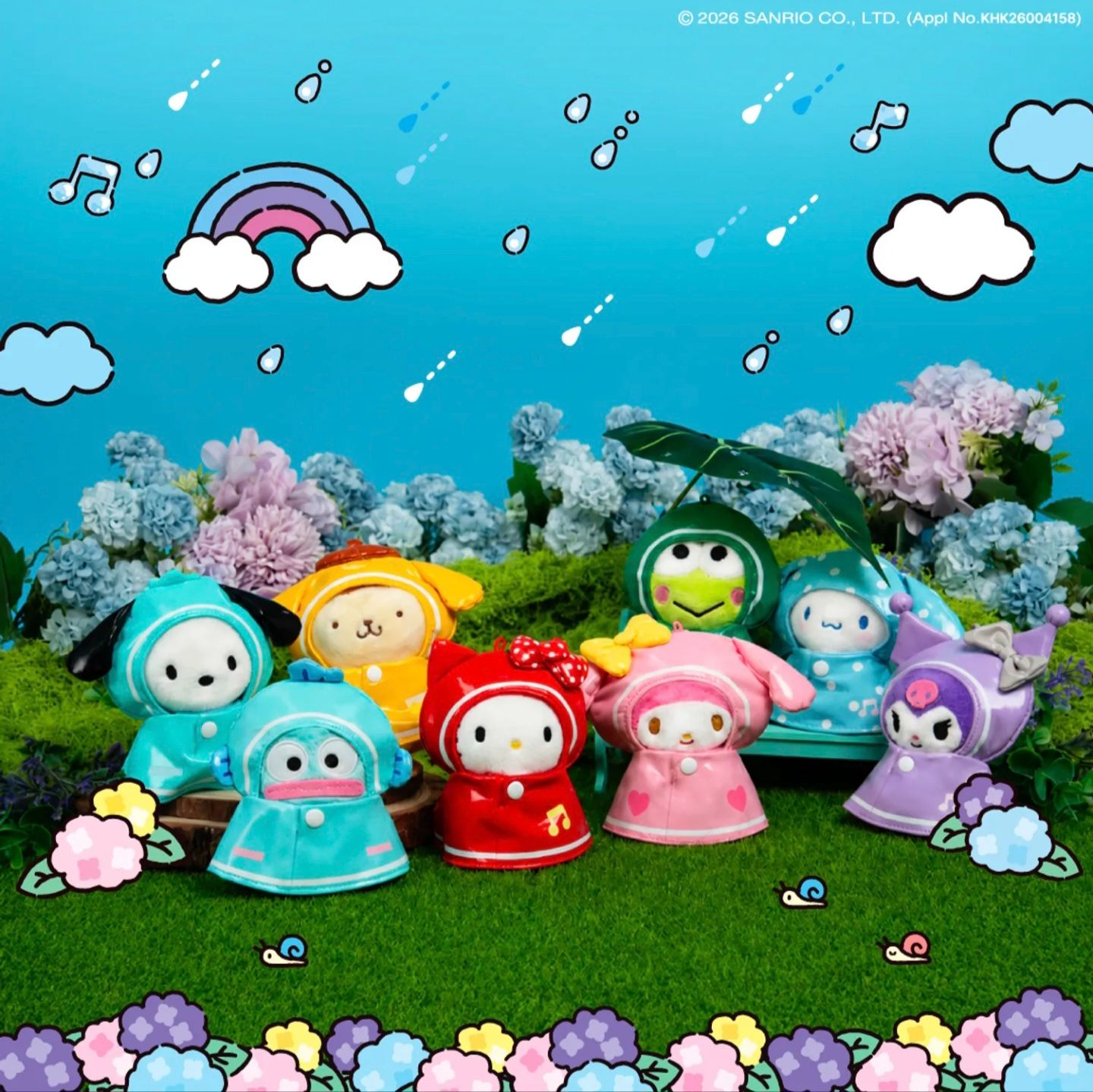 三麗鷗雨衣娃