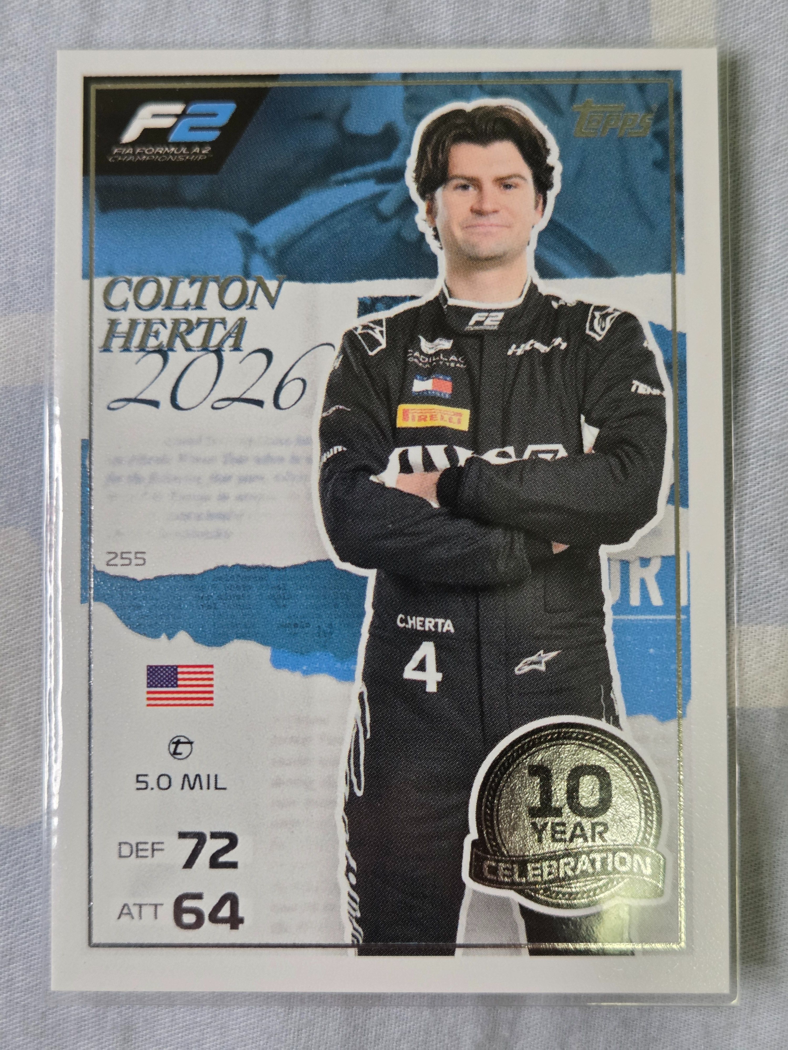 Turbo Attax – F2 – Colton Herta