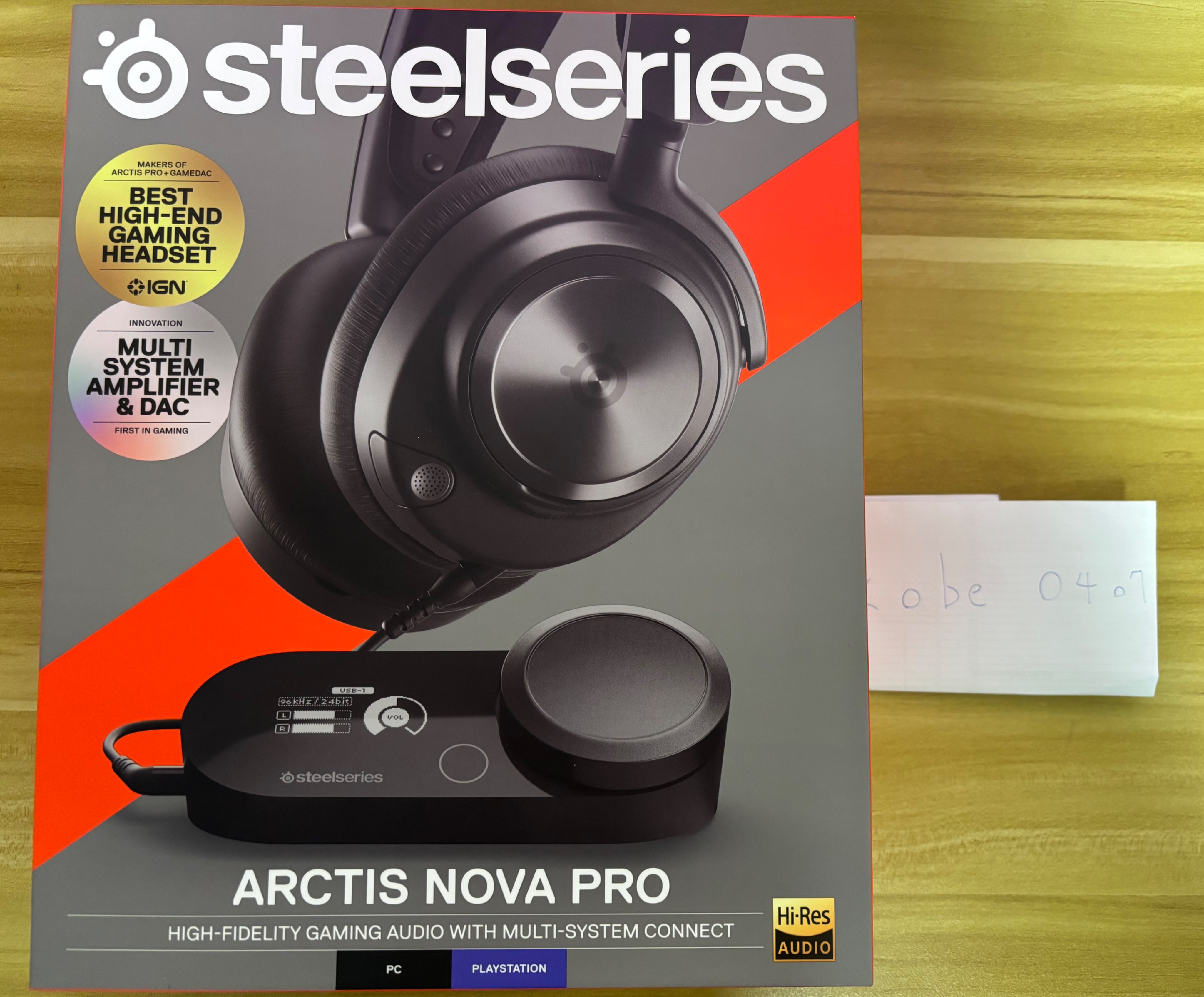 SteelSeries Arctis Nova Pro 有線版耳機麥克風