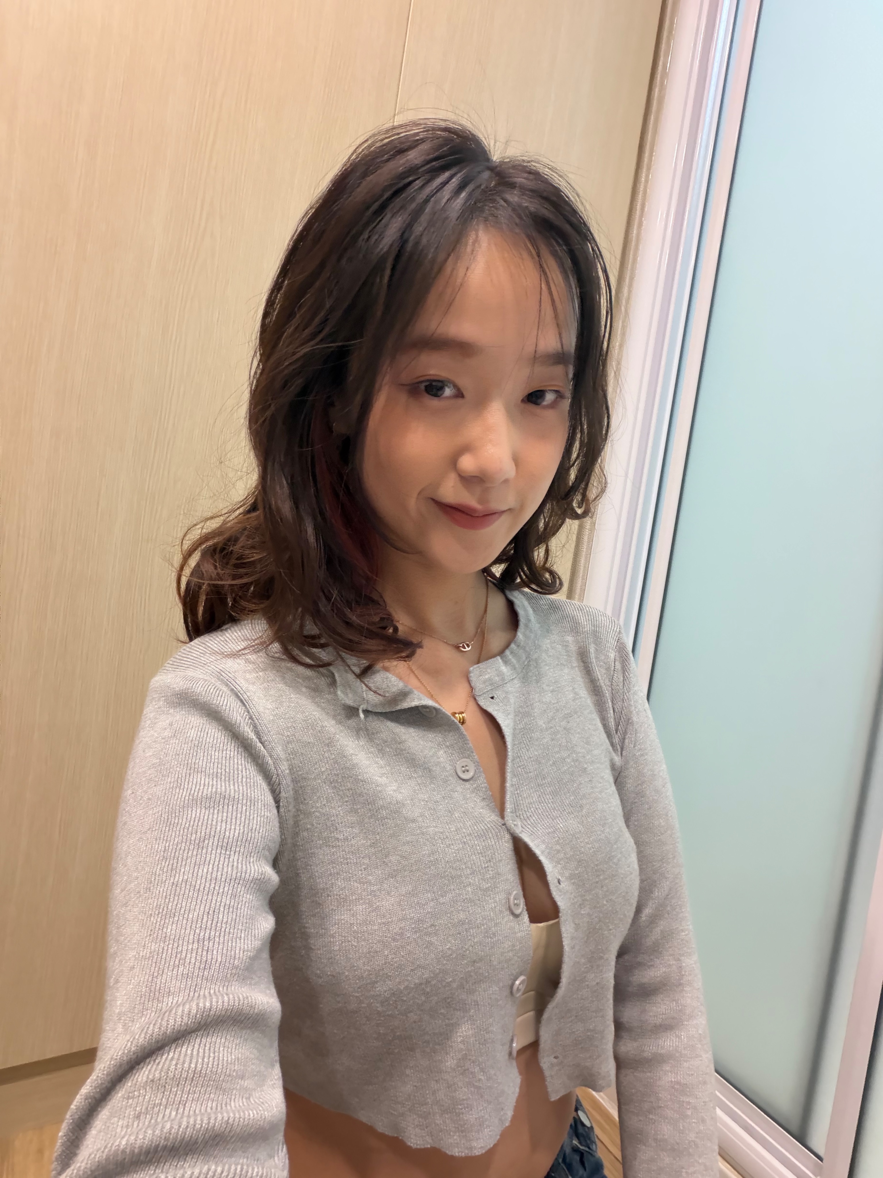 灰色小外套