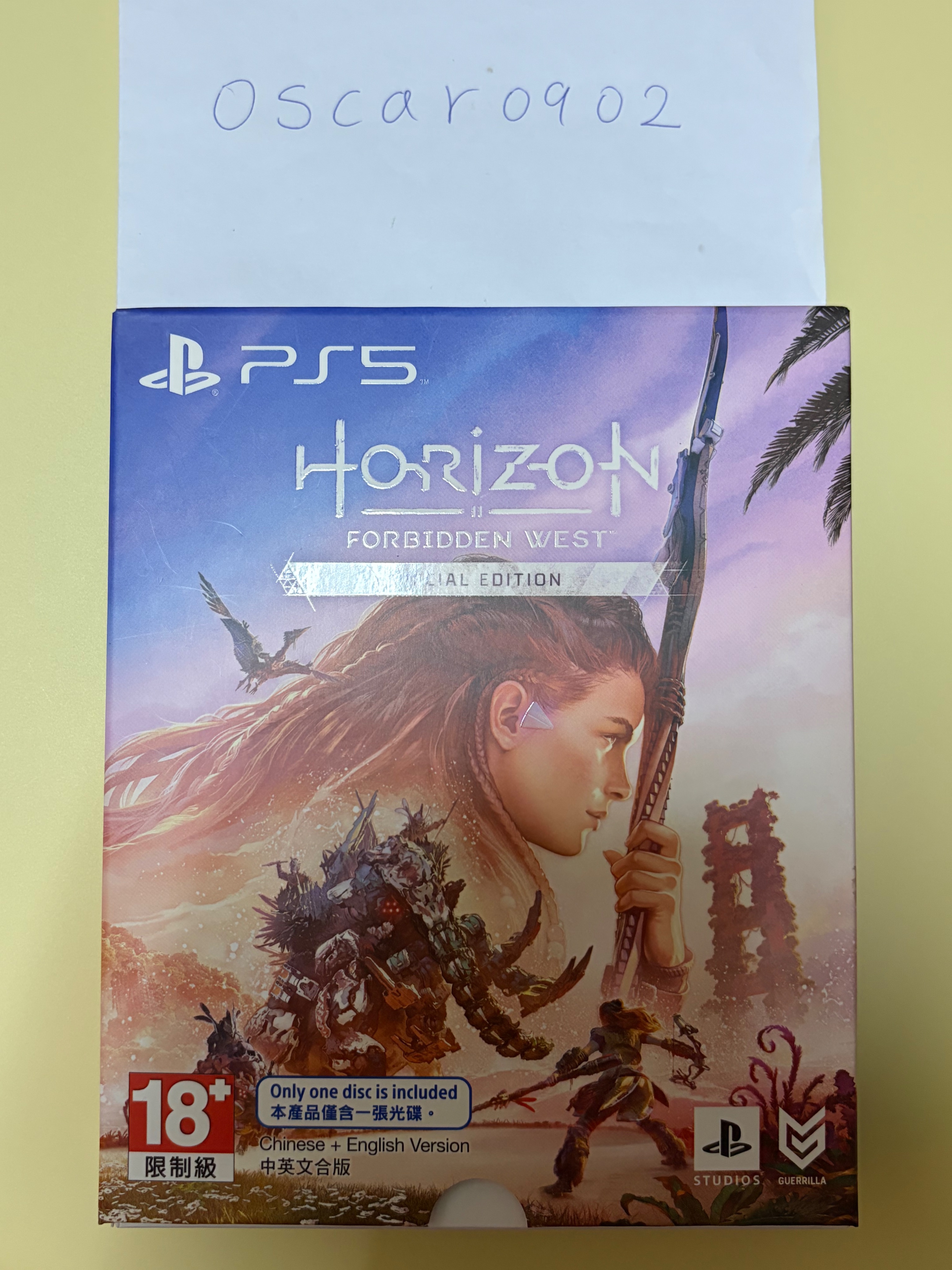 PS5 地平線 西域禁地 鐵盒版
