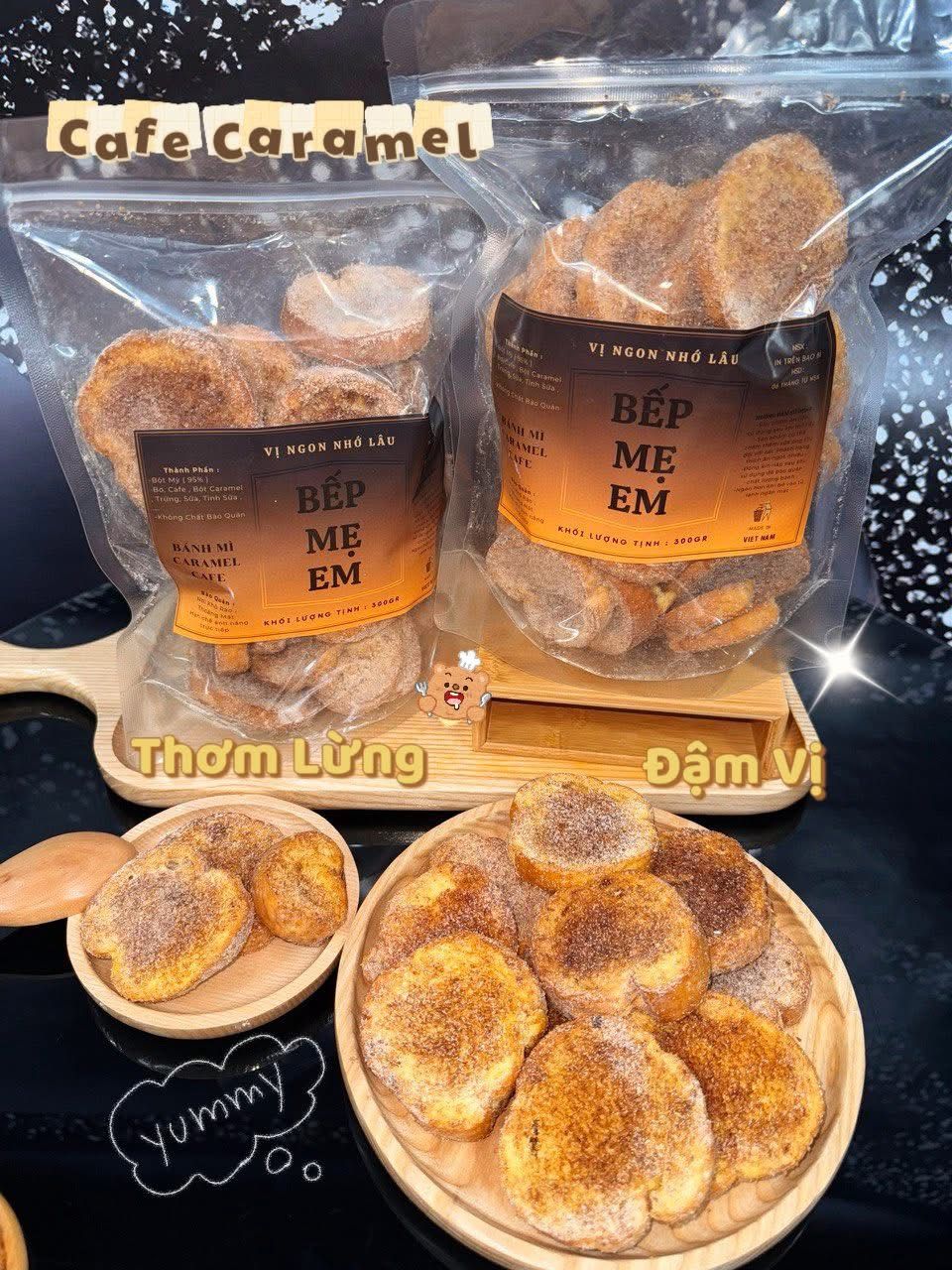 咖啡烤麵包 bánh mỳ cafe carame