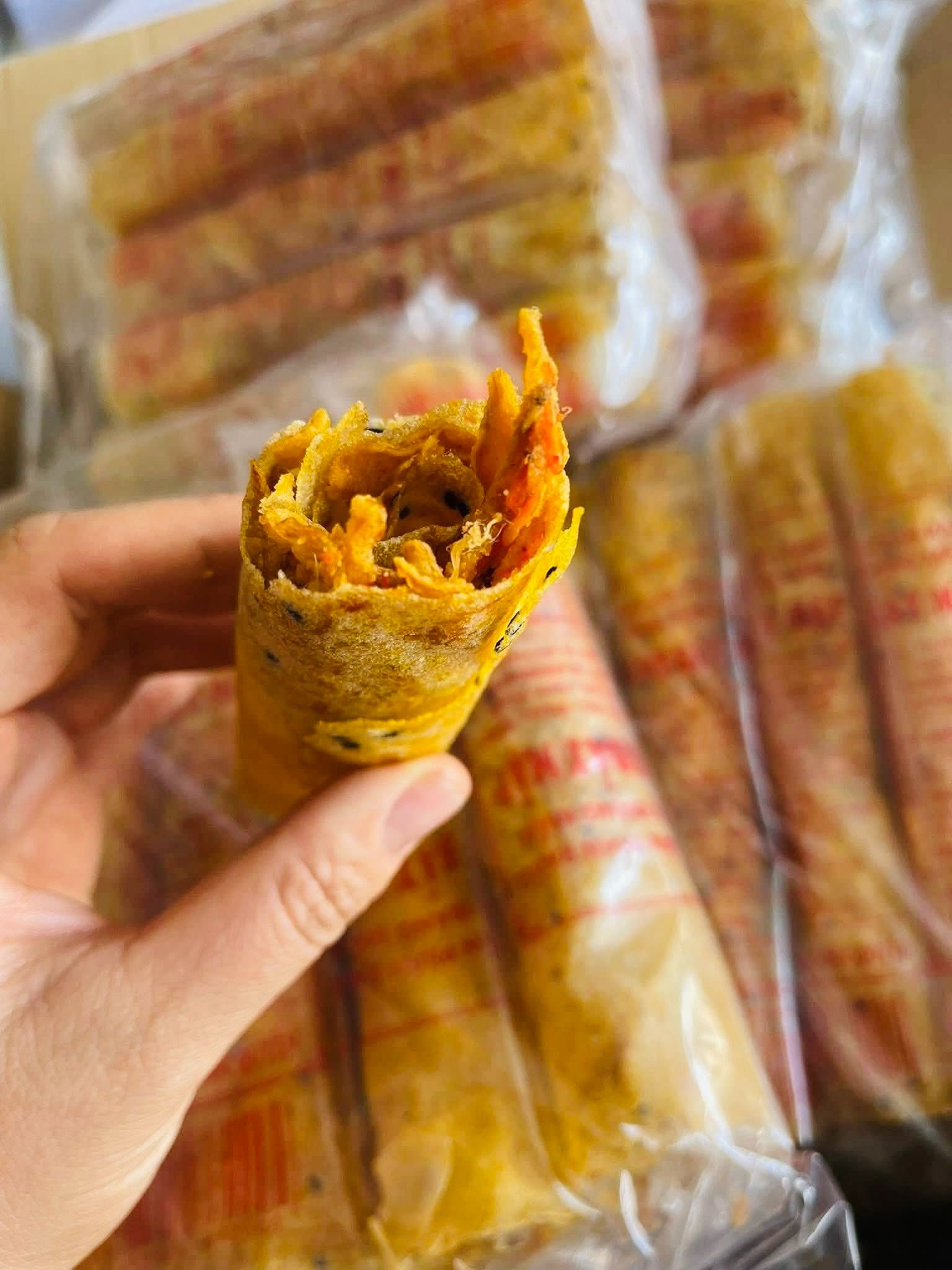 蝦味烤米紙
