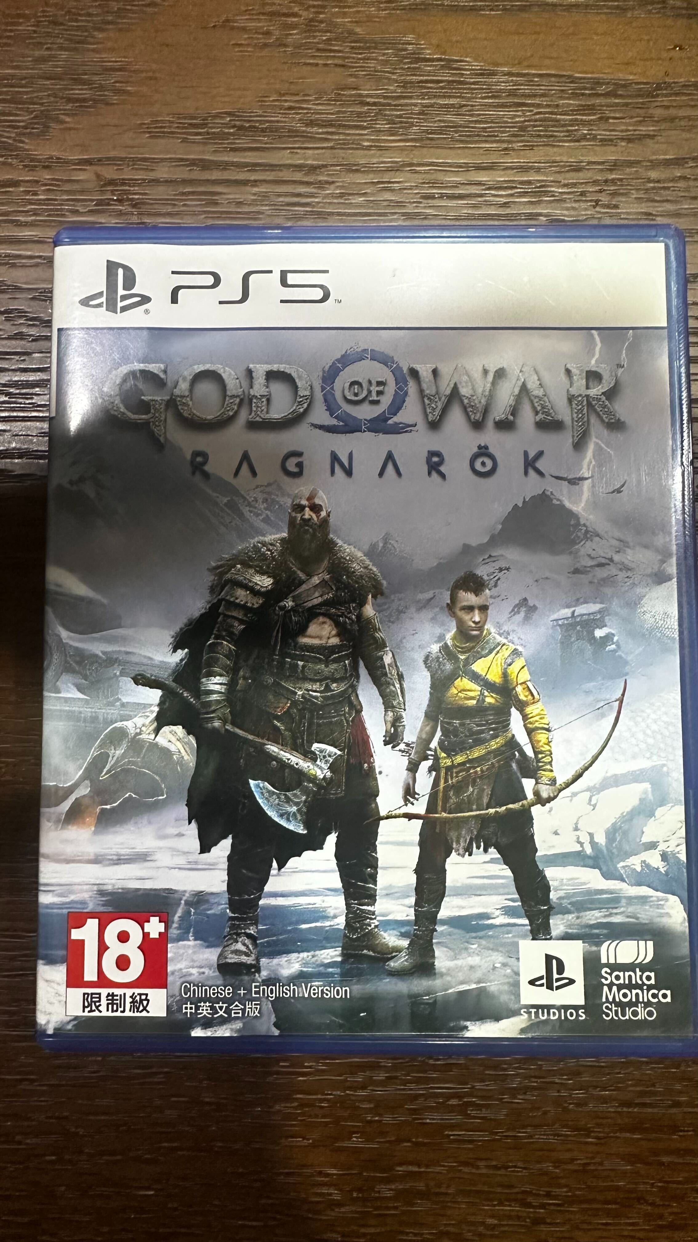 PS5 戰神 諸神黃昏 二手