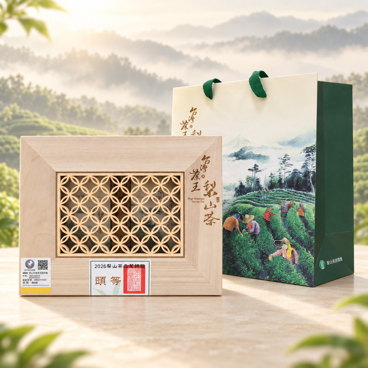 【和平區農會】2026春茶 頭等獎｜精品茶葉禮盒｜台灣好茶｜150g×2罐 | 行情價 18000元 優惠價 9000元