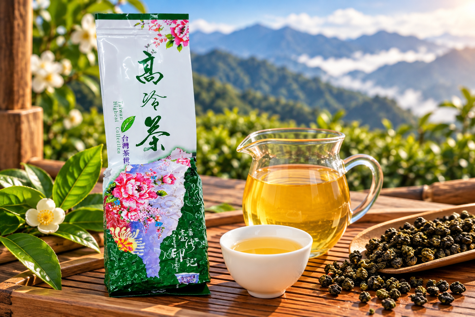 【清境東眼山，高老師茶園】清香型高山烏龍茶 | 海拔1500公尺｜清香型風味｜手採輕焙火｜產地溯源｜有身分證明的茶