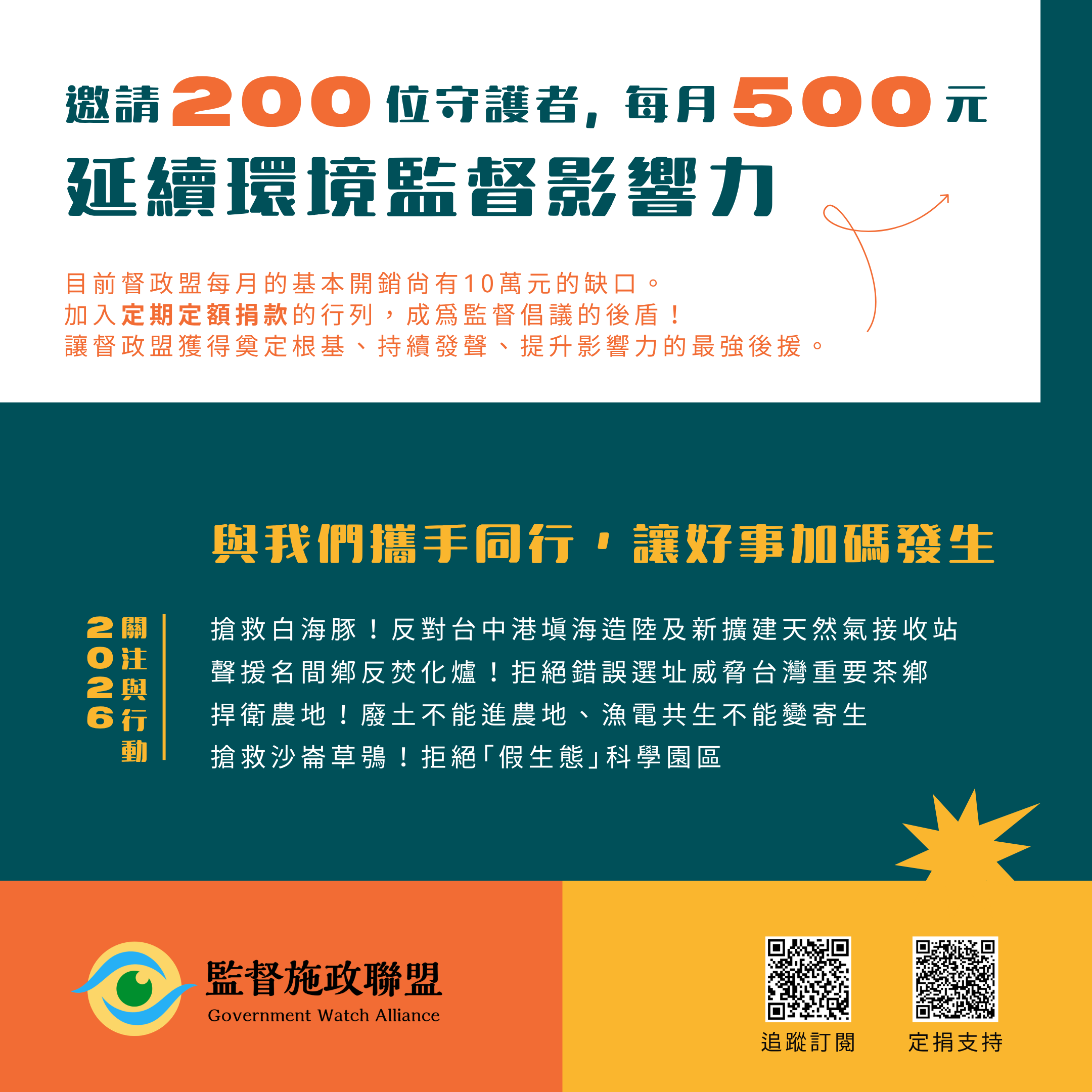 單純捐款（附捐款收據 ＆ 年度報告；不含其他義賣品）