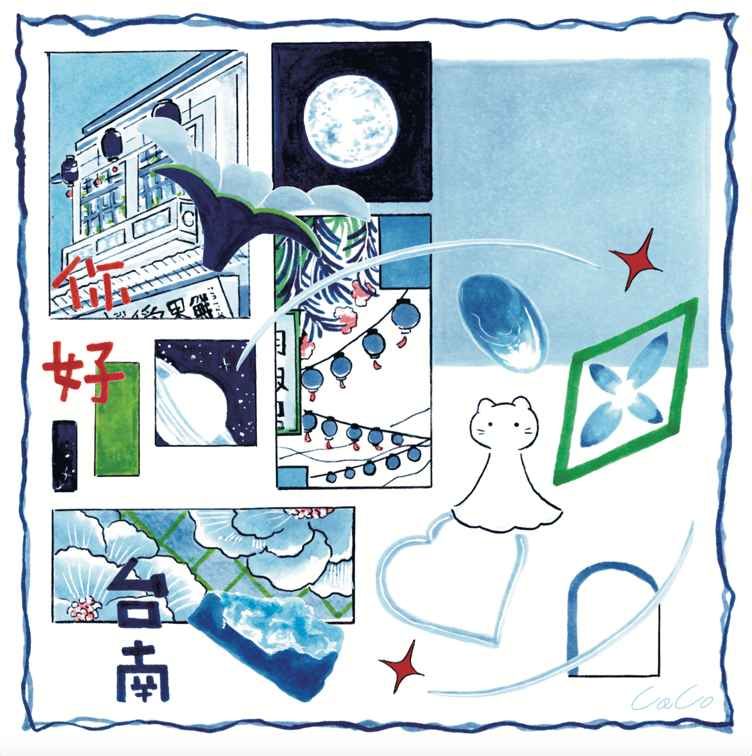 70cm絲巾