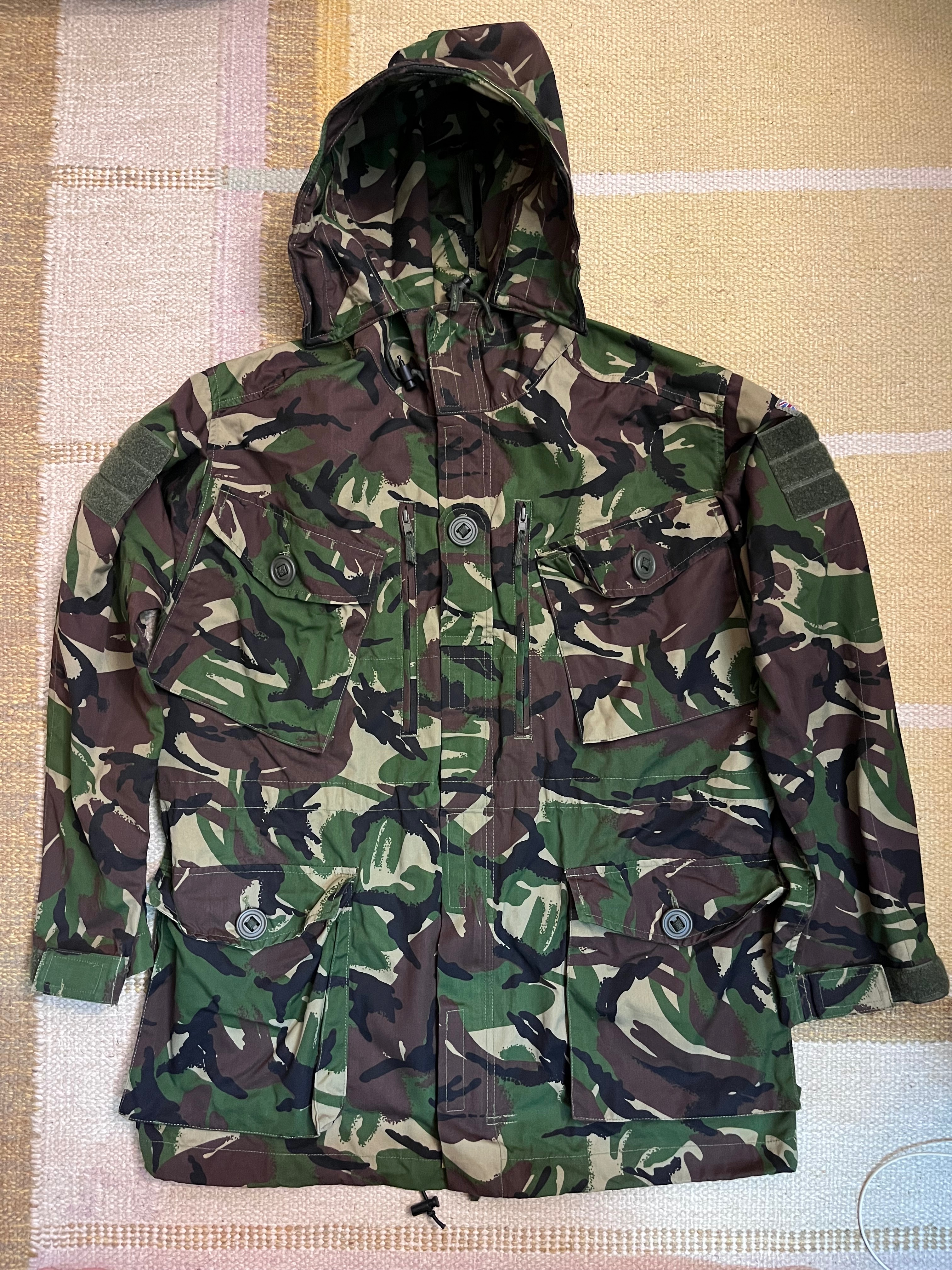 英軍迷彩野戰罩衫外套