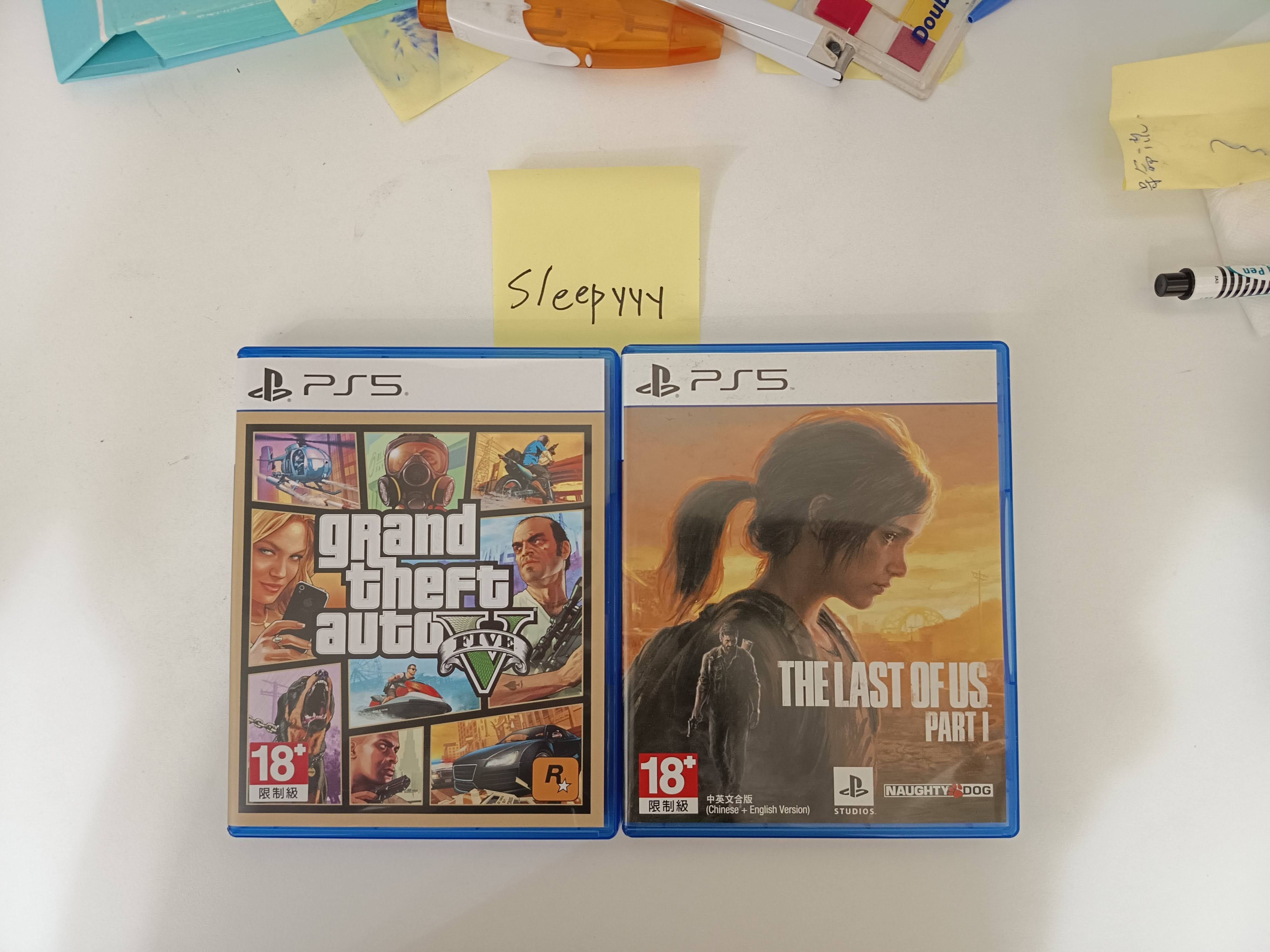 260910 [PS5 ] 售 GTA5 / 最後生還者1重製版
