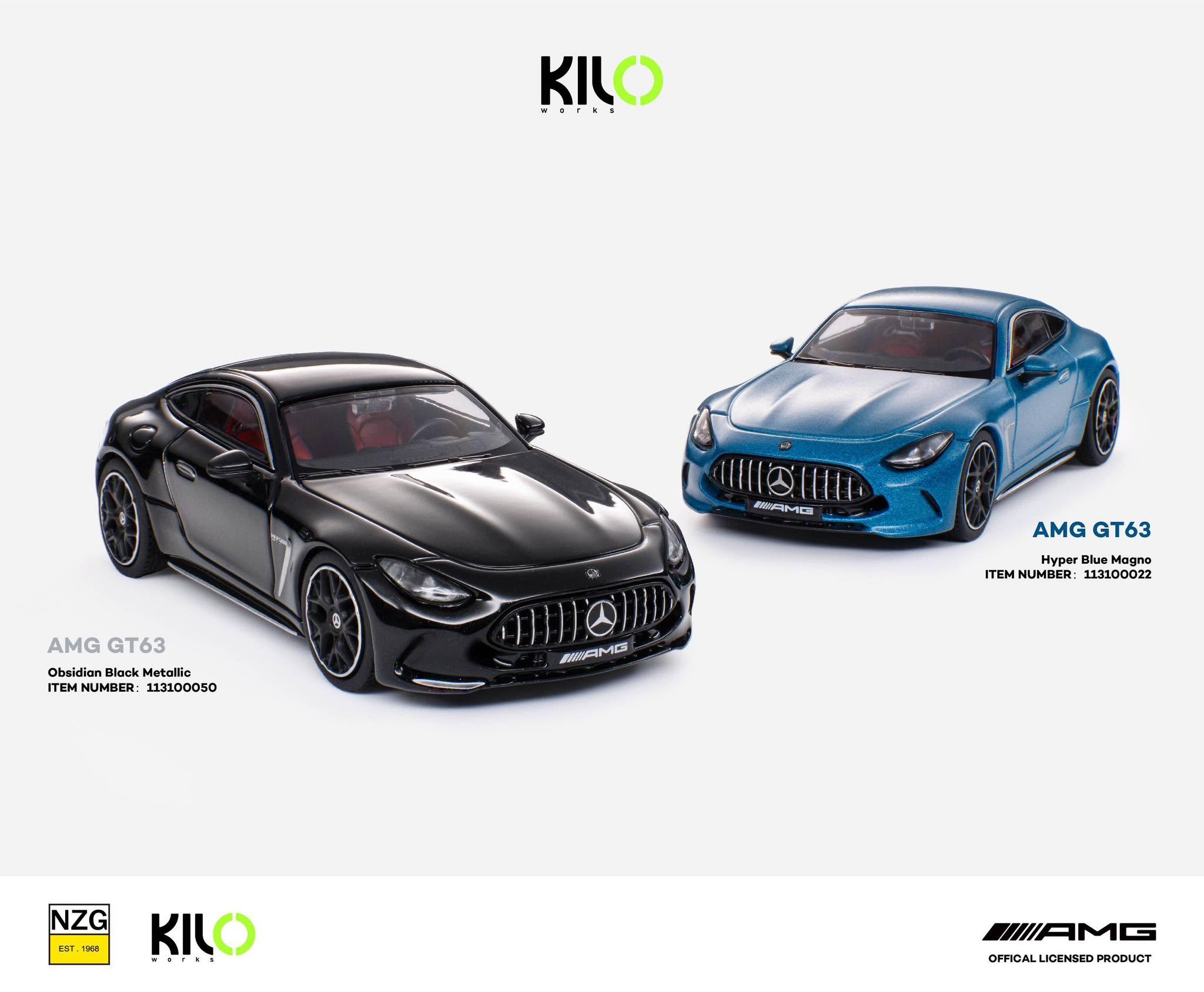 9/22 KILO AMG GT63 1:64 合金模型
車廠授權產品