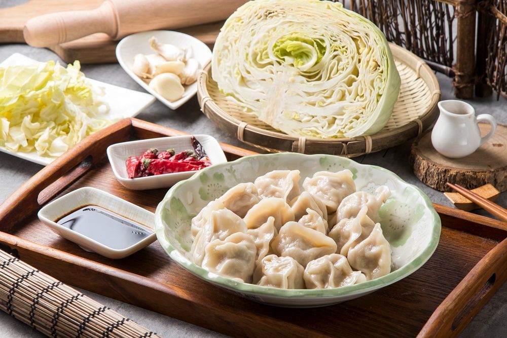 高麗菜韭黃豬肉